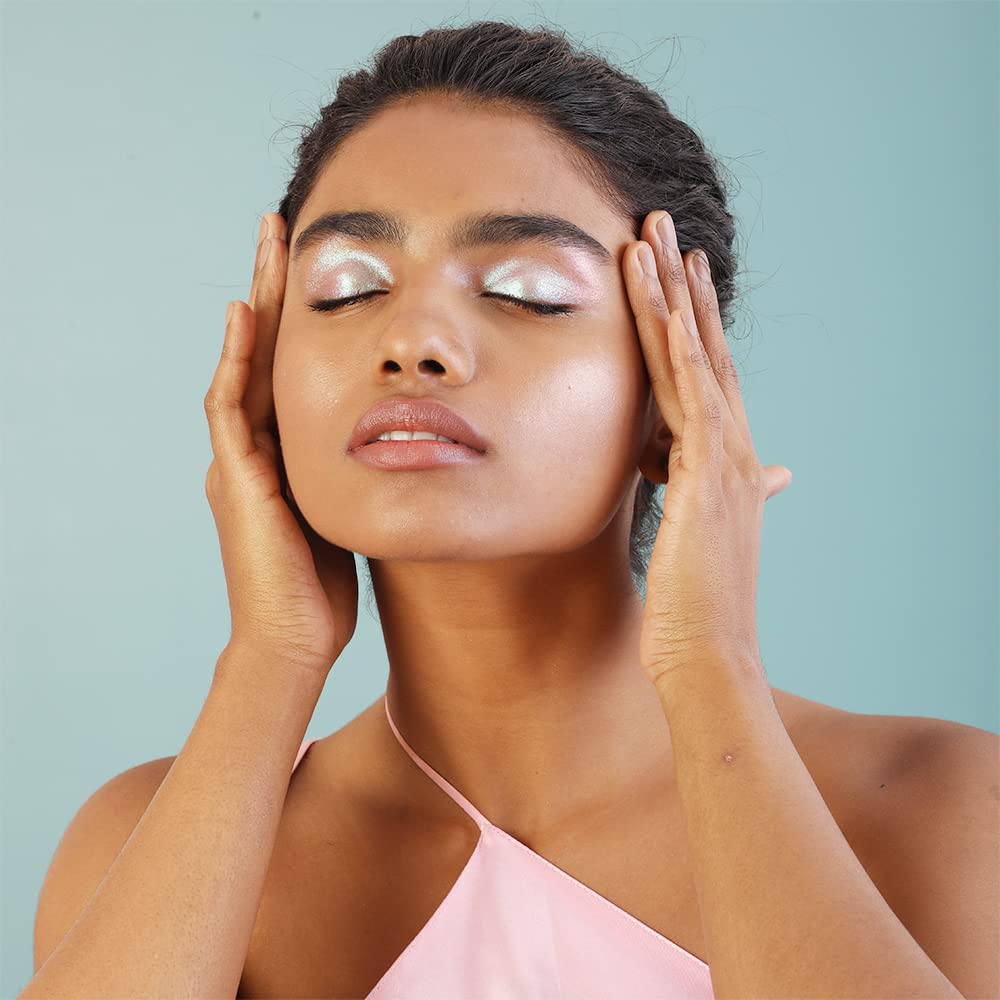 Charmacy Milano Star Bomb Eyeshadow (Shade 05) - 3.2 g, Shimmery Effect, Glitter, Duo-Chrome Metallic, Intense Pigmentation, Use as Highlighter & Lip Topper, Vegan, Cruelty Free