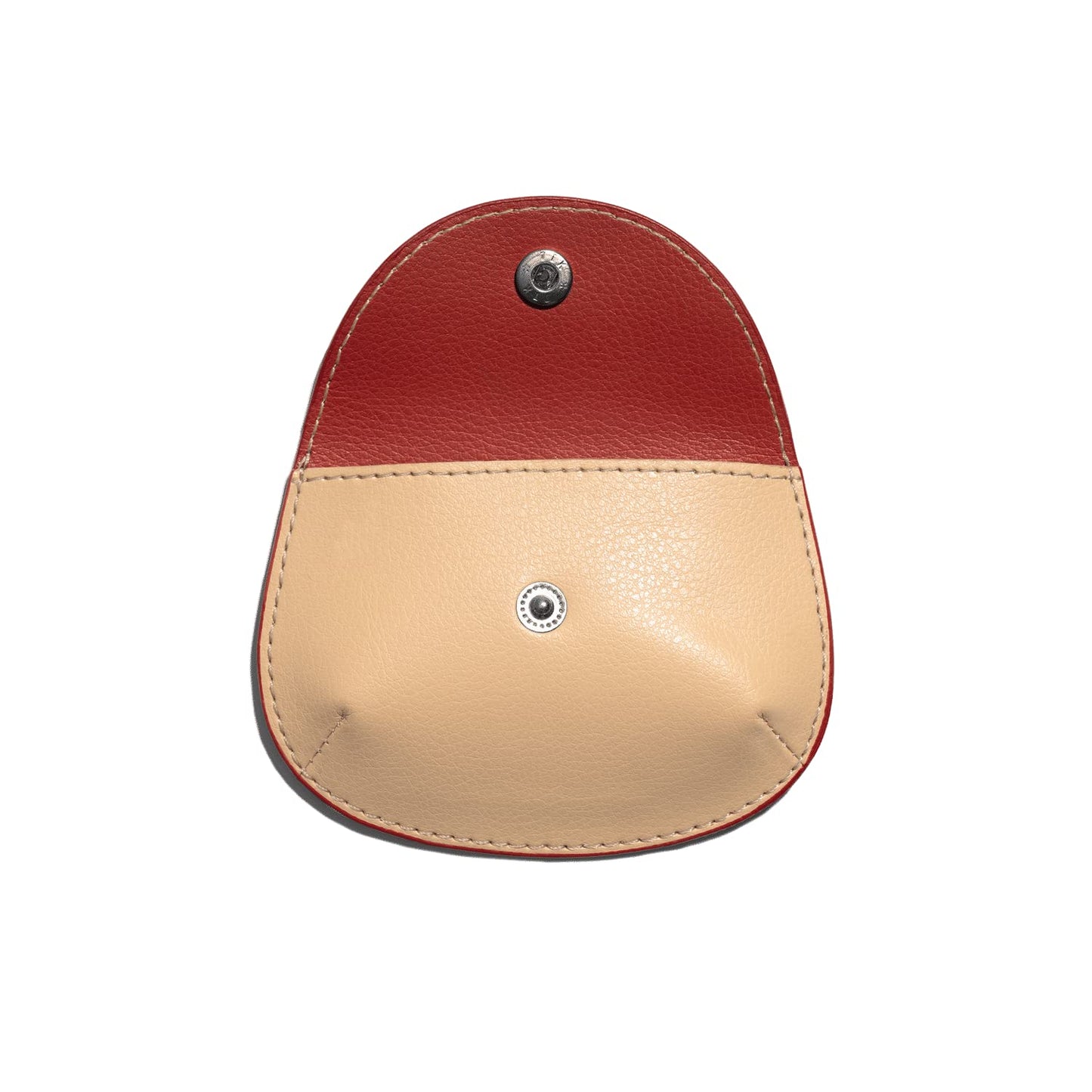 DailyObjects Pellet Cable/Coin Wallet | Multipurpose Faux Leather Wallet/Clip Organiser/Cable Holder/Coin Wallet - Red