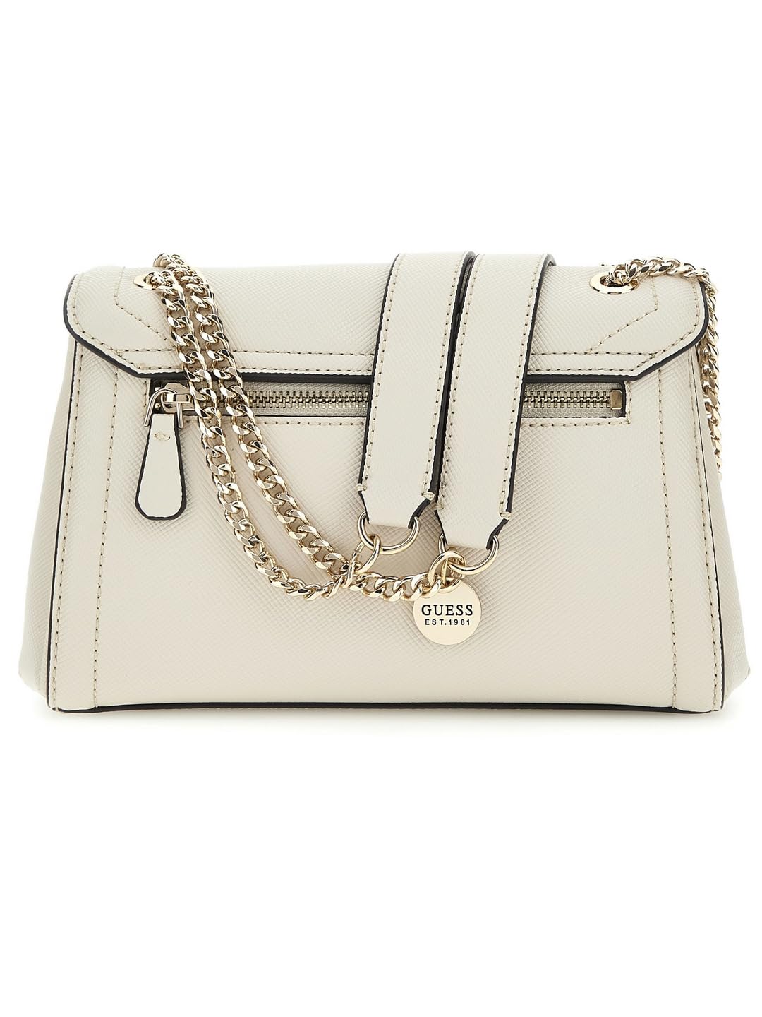 Guess Women's Beige Textured Crossbody Bag| Ladies Purse Handbags | Gift For Ladies