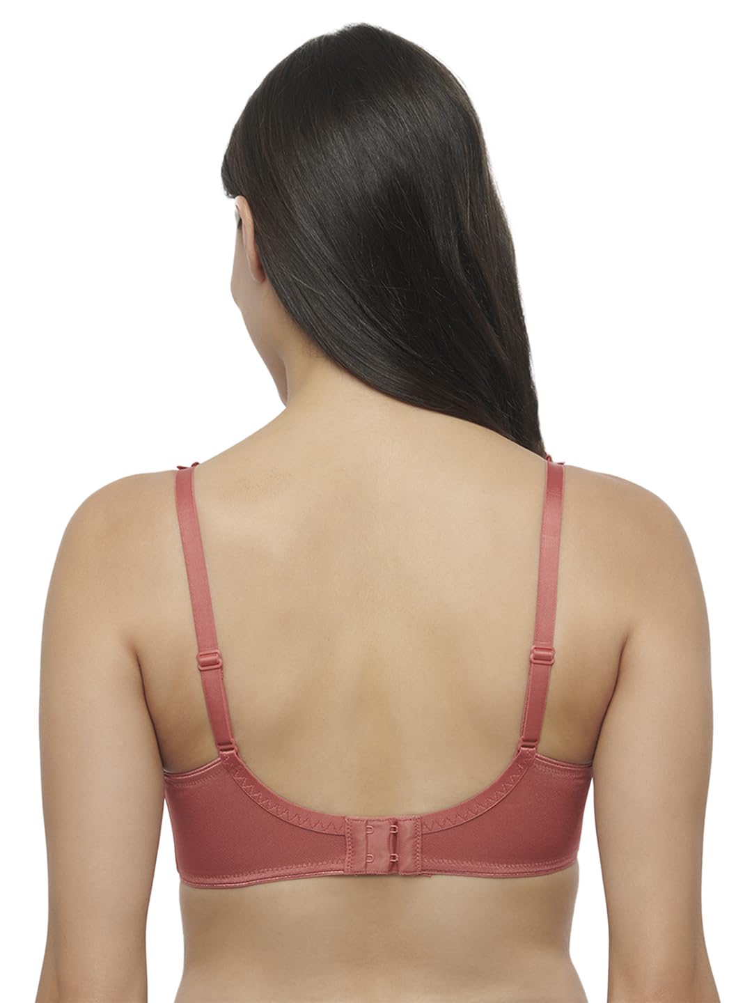 Triumph Women's 74% Polyester 23% Polyamide 3% Elastane Wired Minimizer 21 W Minimiser Minimizer Bra (150I669_Sweet Chocolate