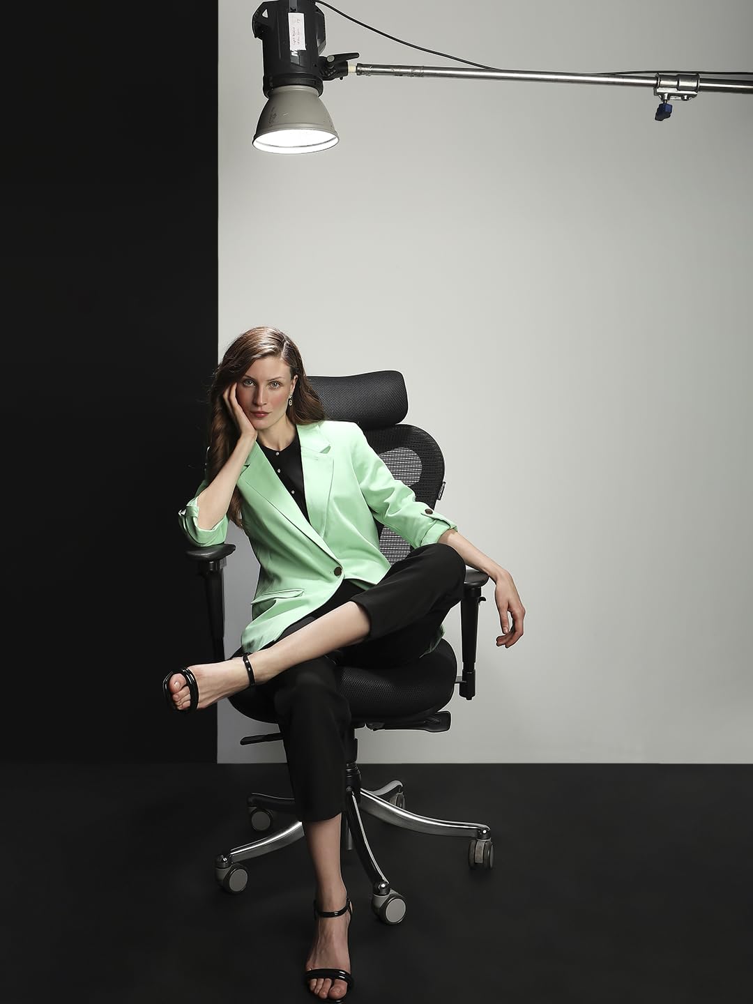 VERO MODA-Regular Blazer (10297717_Light Grass Green_S)