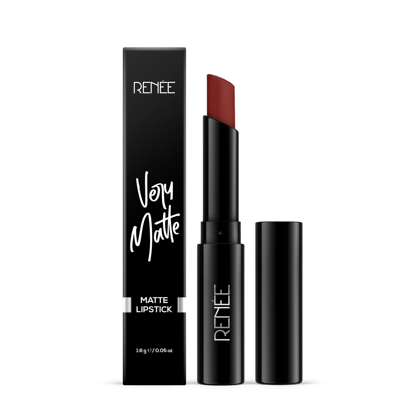 RENEE Very Matte Lipstick - Toffee Touch, Intense Color Pay Off, Full Coverage, Long Lasting & Weightless, Easy Glide Formula With Velvety Finish, Suitable for All Occasion, Ideal For Gifting