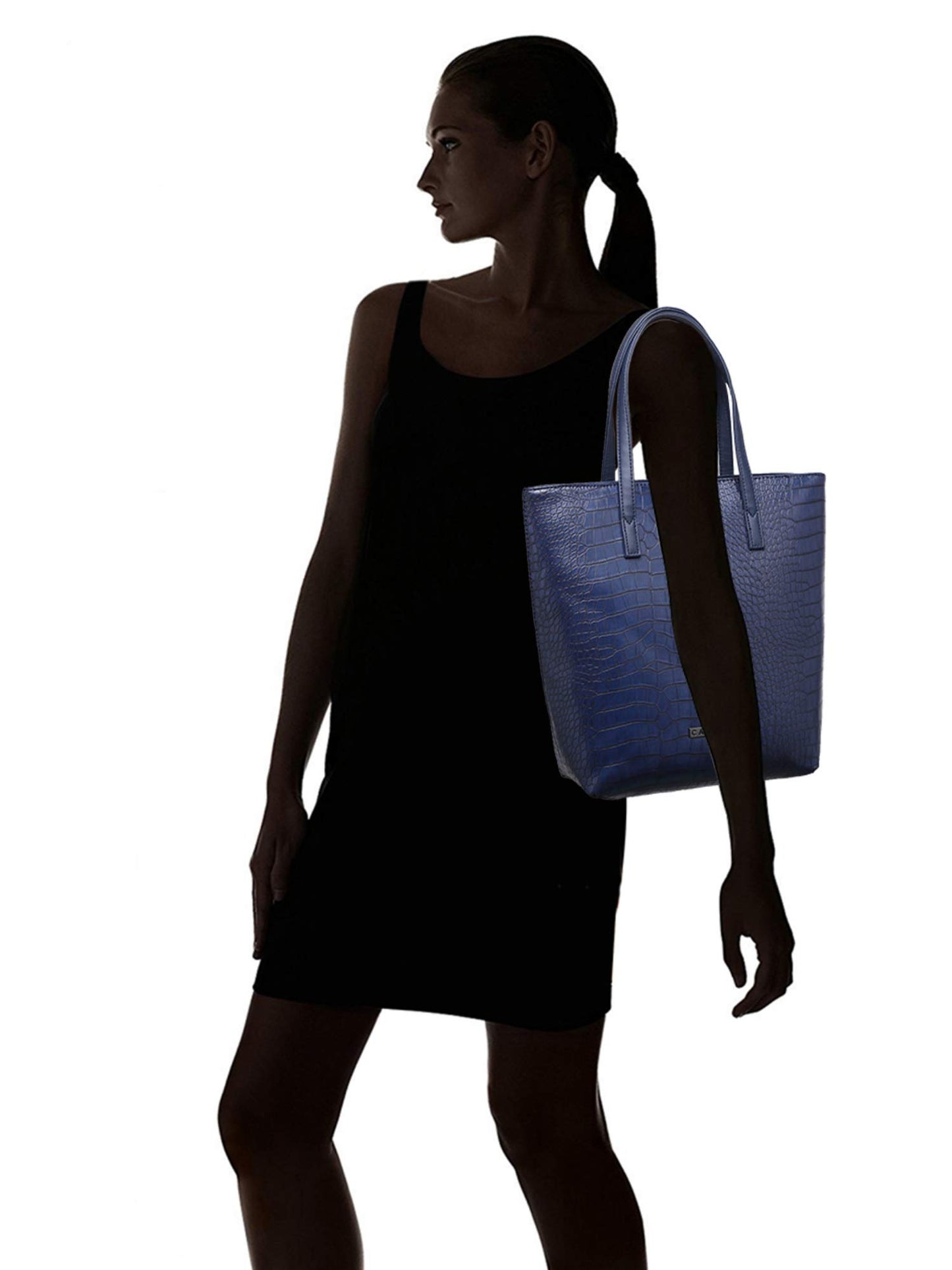 Caprese GAZZA Women's Tote Bag (Navy)