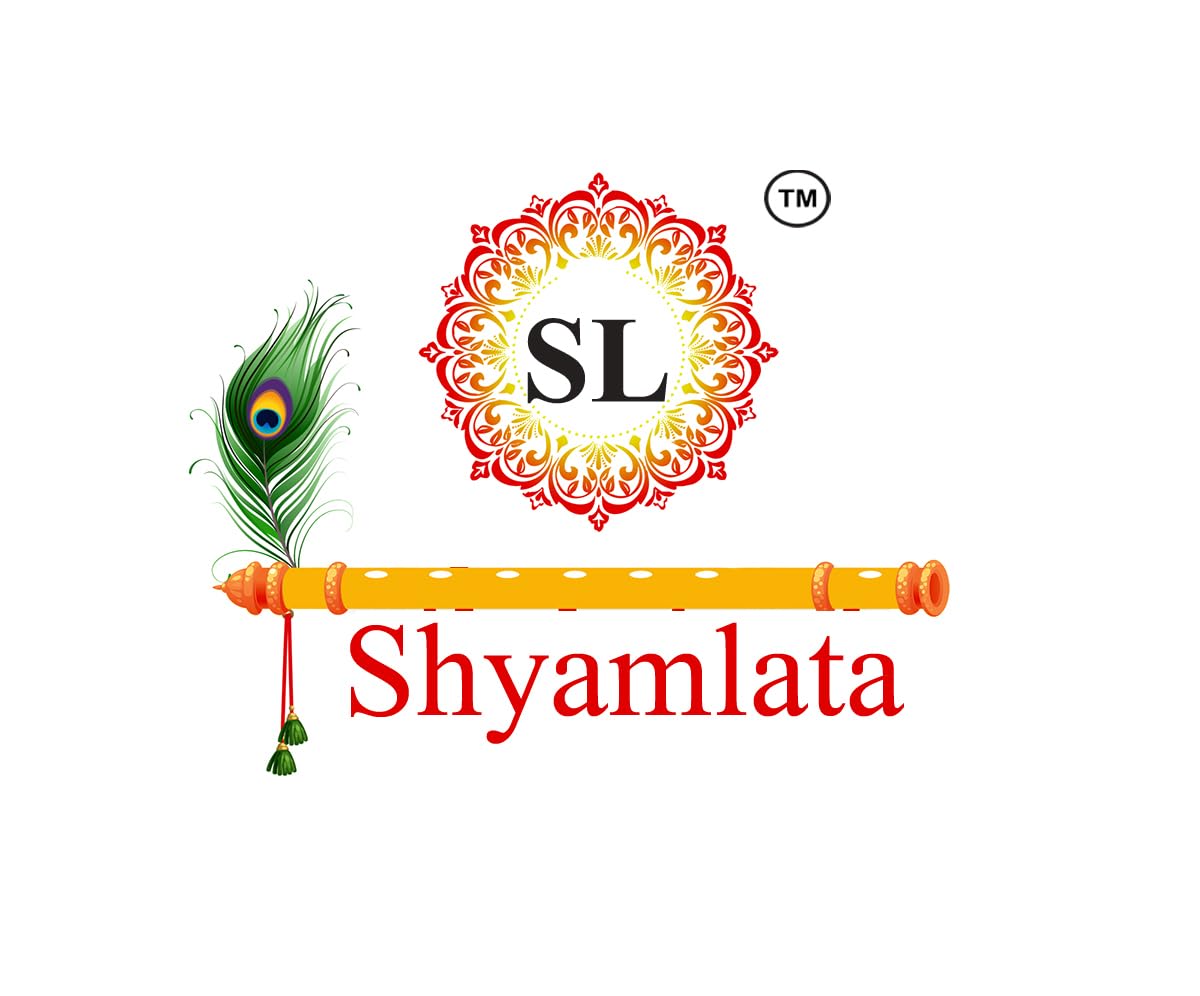 SHYAMLATA Women's Traditional Sequins And Zari Embroidered Rajasthani and Gujarati Lehenga Choli (Light Blue)