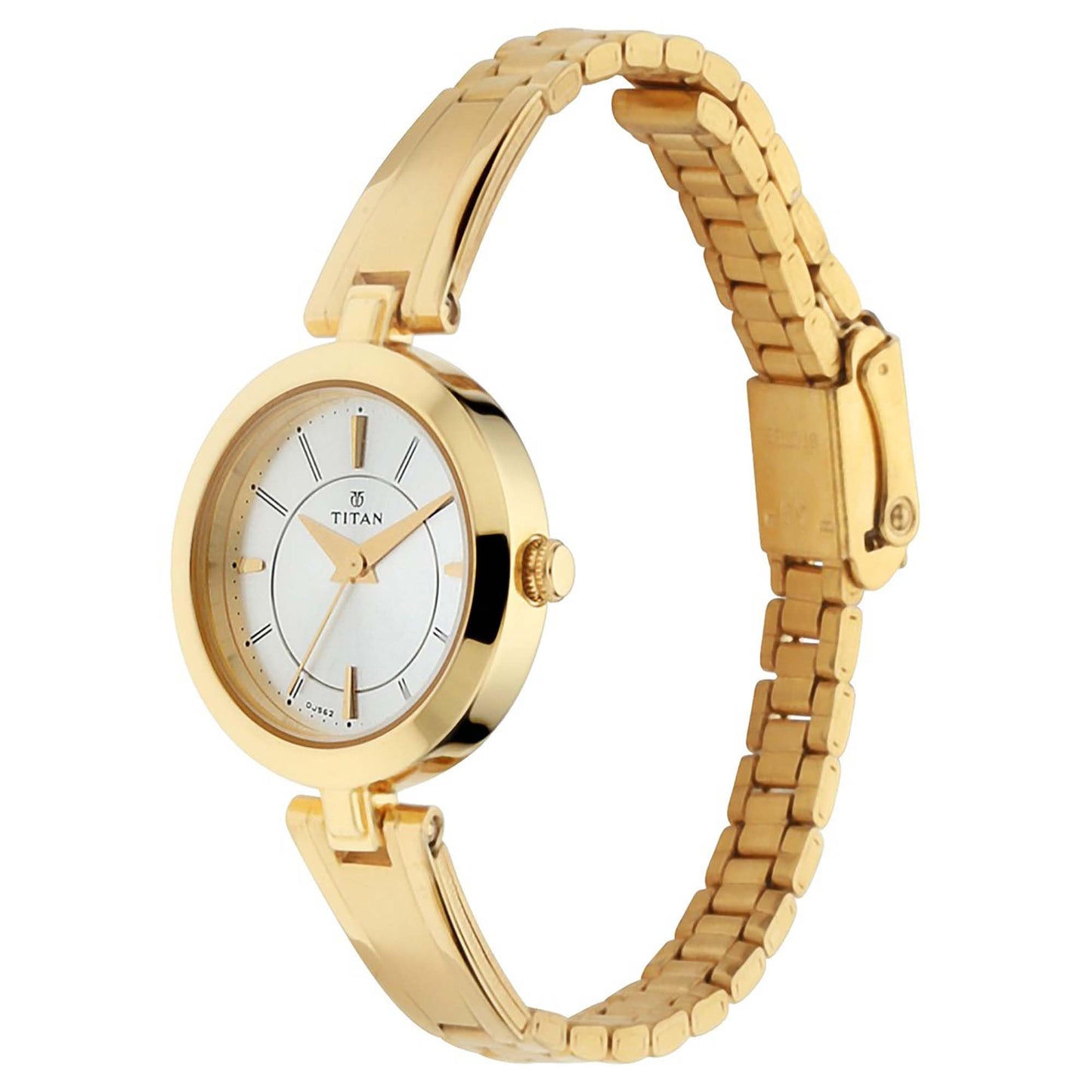 Titan Karishma Analog Silver Dial Women's Watch NM2598YM02/NN2598YM02