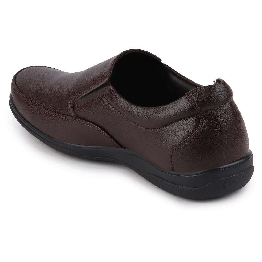 Bata 851-4412-41 Men's Brown Formal Slip On Shoes (7 UK)