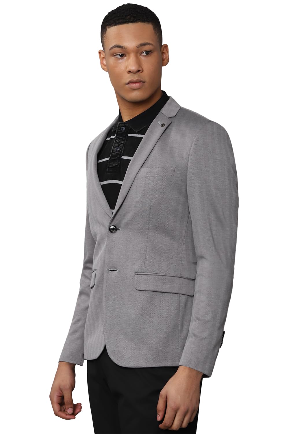 Allen Solly Men's Blazer (ASBZMSLFB79061_Grey