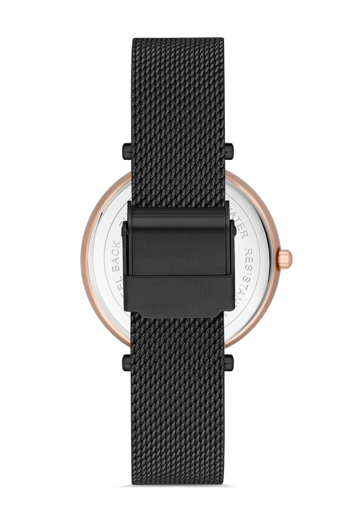 Ferro Lucca Analog Black Dial Women's Watch-F21926C-R