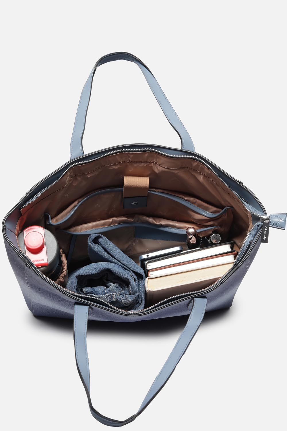 Allen Solly Womens ombre light-blue HANDBAG