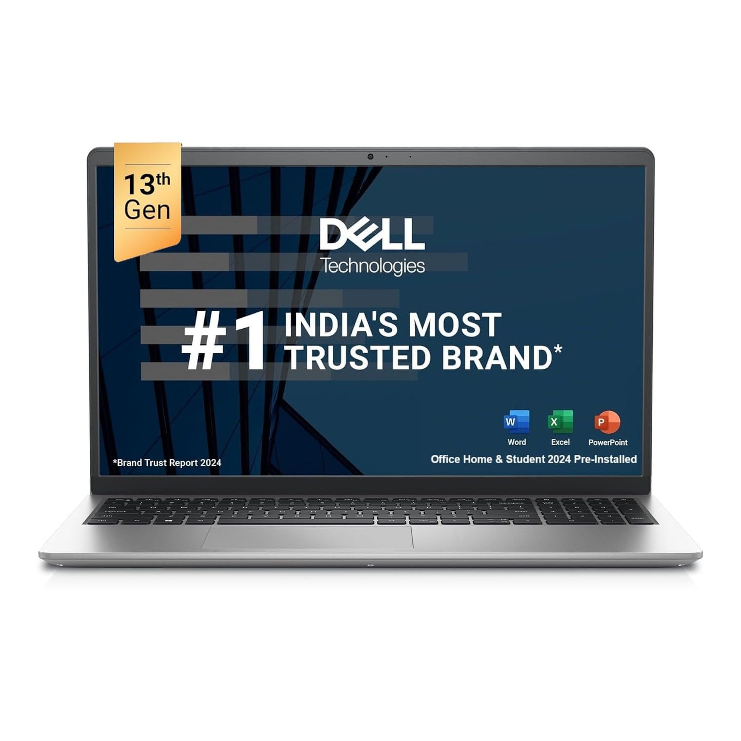 Dell Vostro 3530 Laptop 15.6" FHD Display, 13th Generation Intel Core i5-1334U Processor, 16GB DDR4 RAM, 512GB SSD, Intel Iris Xe Graphics, Win 11 + Office H&S 2024- Titan Grey, 1.66 Kg