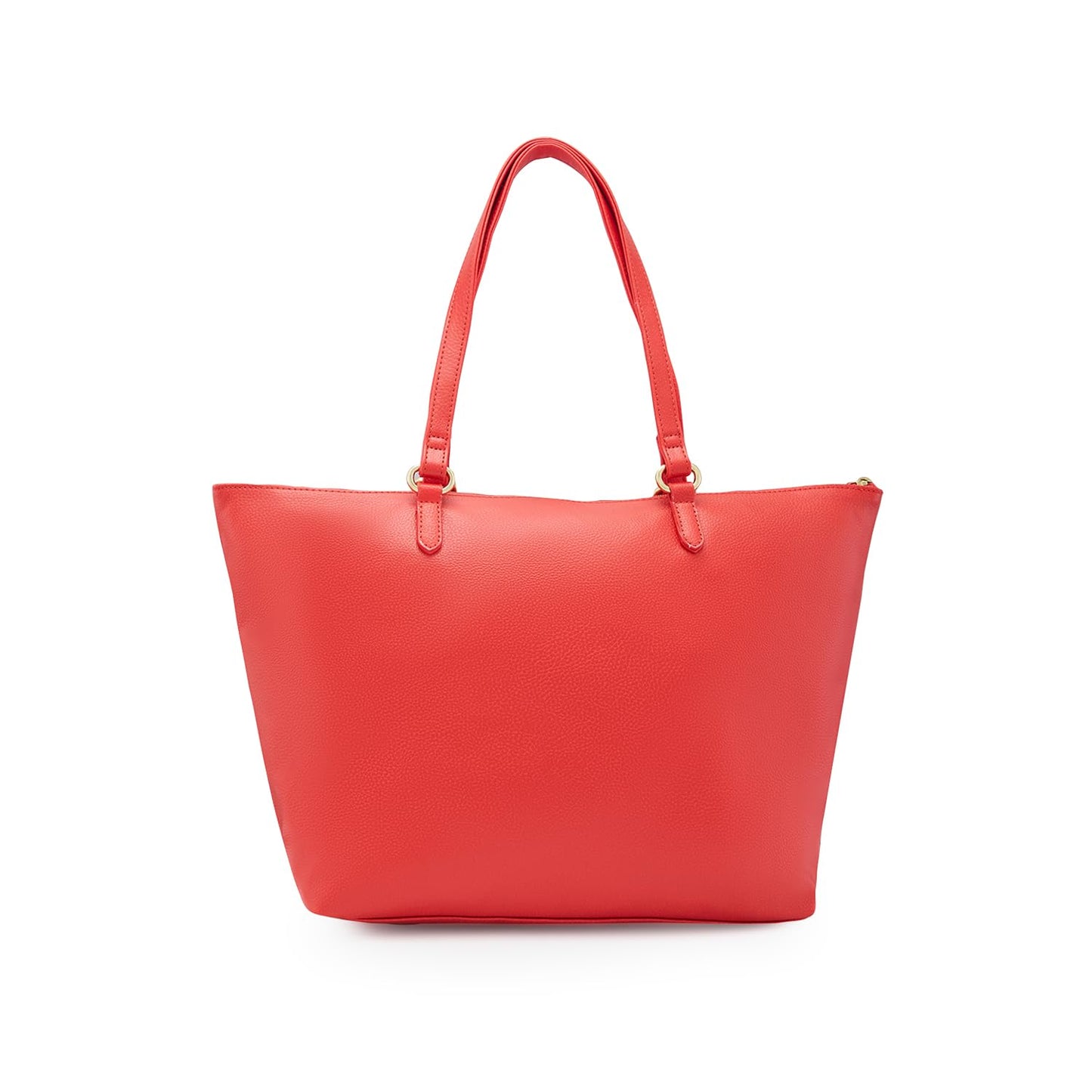 Caprese Ivy Tote Bag, Large-Red | Stylish Handbag for Women | Spacious, Versatile Office & Daily Essentials Tote | Top Zip Closure