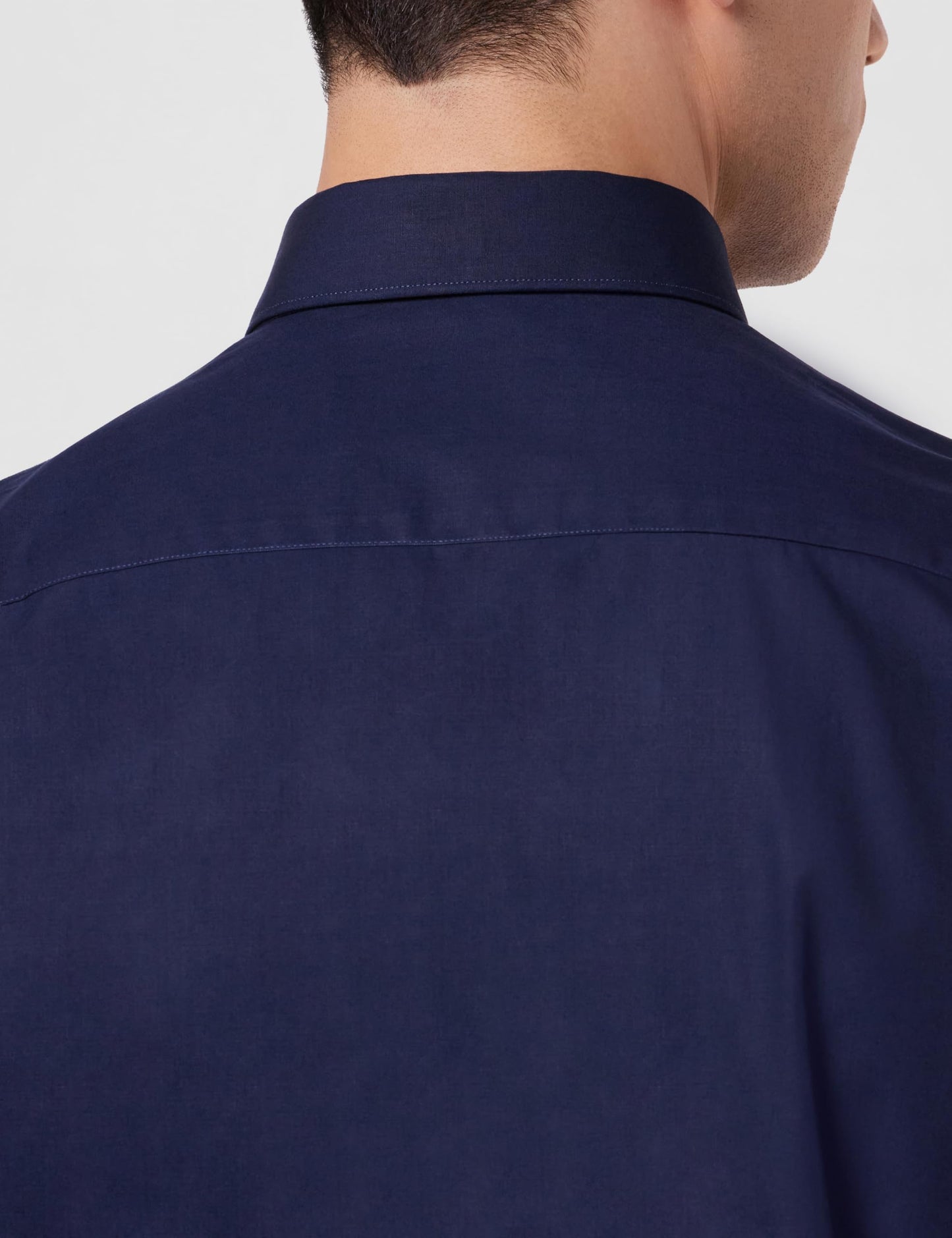 Raymond Men's Slim FIT Full Sleeve Dark Blue Formal Shirt