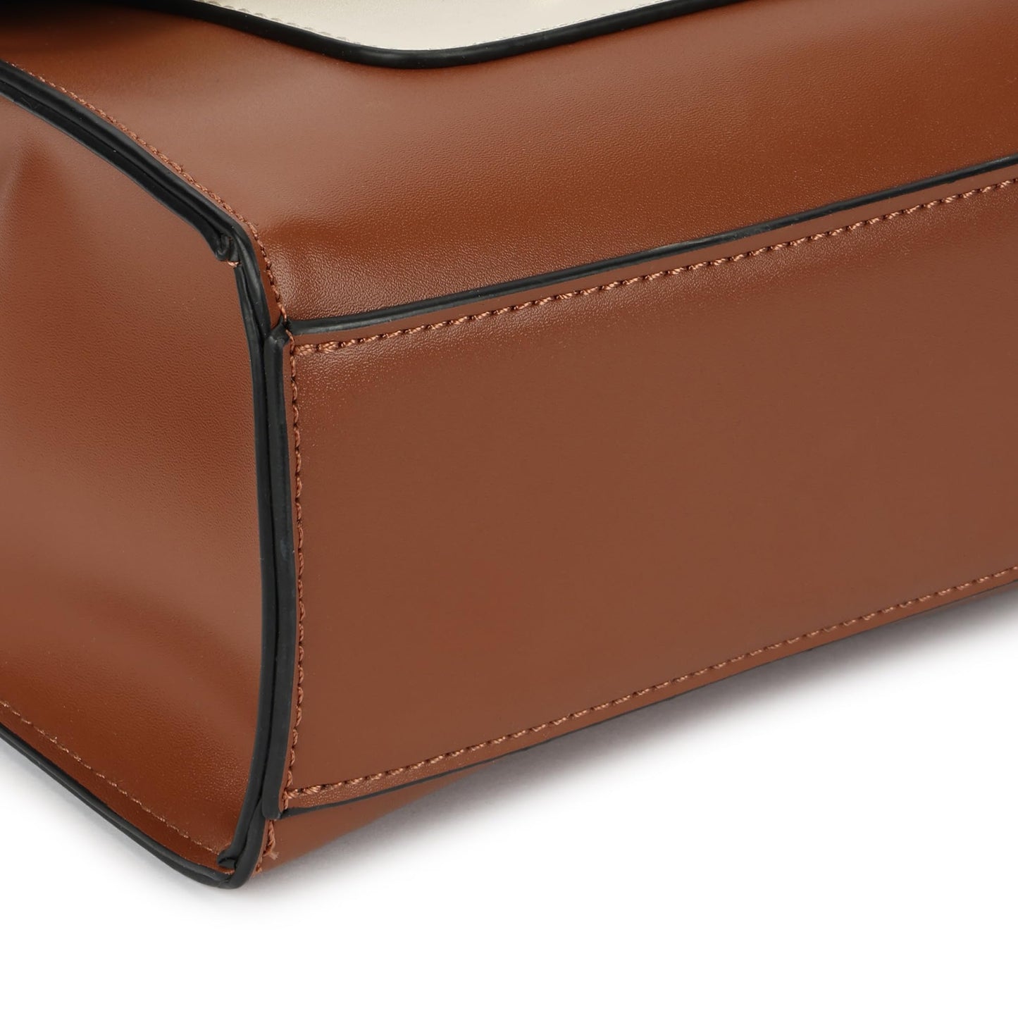 Fastrack ModLock Satchel | Women’s Faux-Leather Satchel | Dual Carry Options, Spacious Main Compartment & Quilted Front Pocket