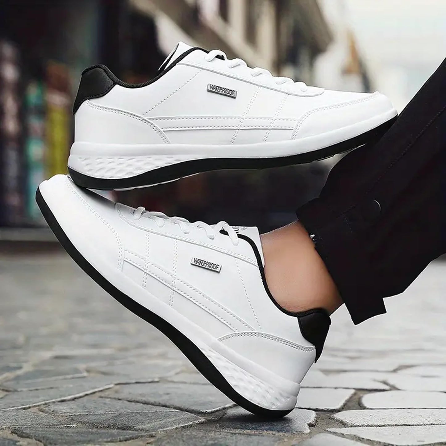 Cruiser Sneaker for Men | Comfort & Style with Soft Cushioned Insole | Trendy Lace-Up Design for Casual Outfits