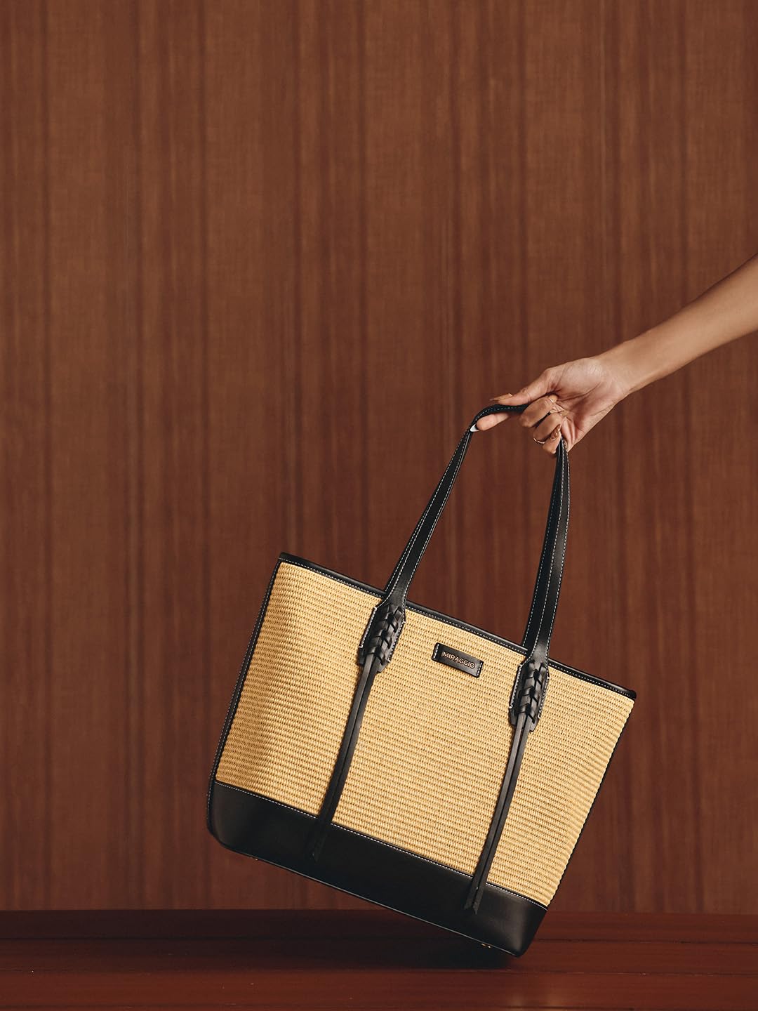 Miraggio Vienna Tote Bag (Black)