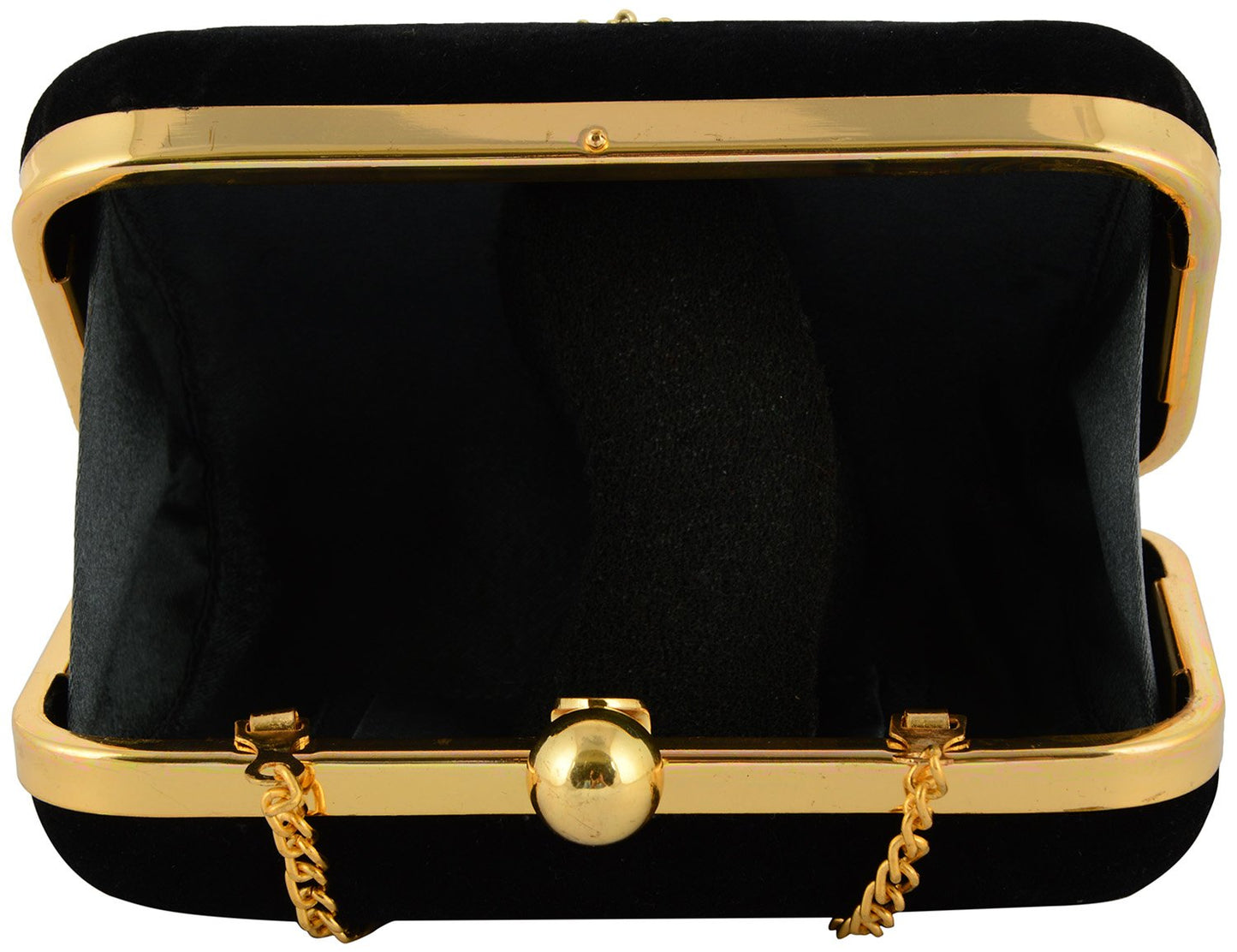 DUCHESS Women's Clutch with Clutch (multicolour) (000498BG/Black/7/4 Inches)
