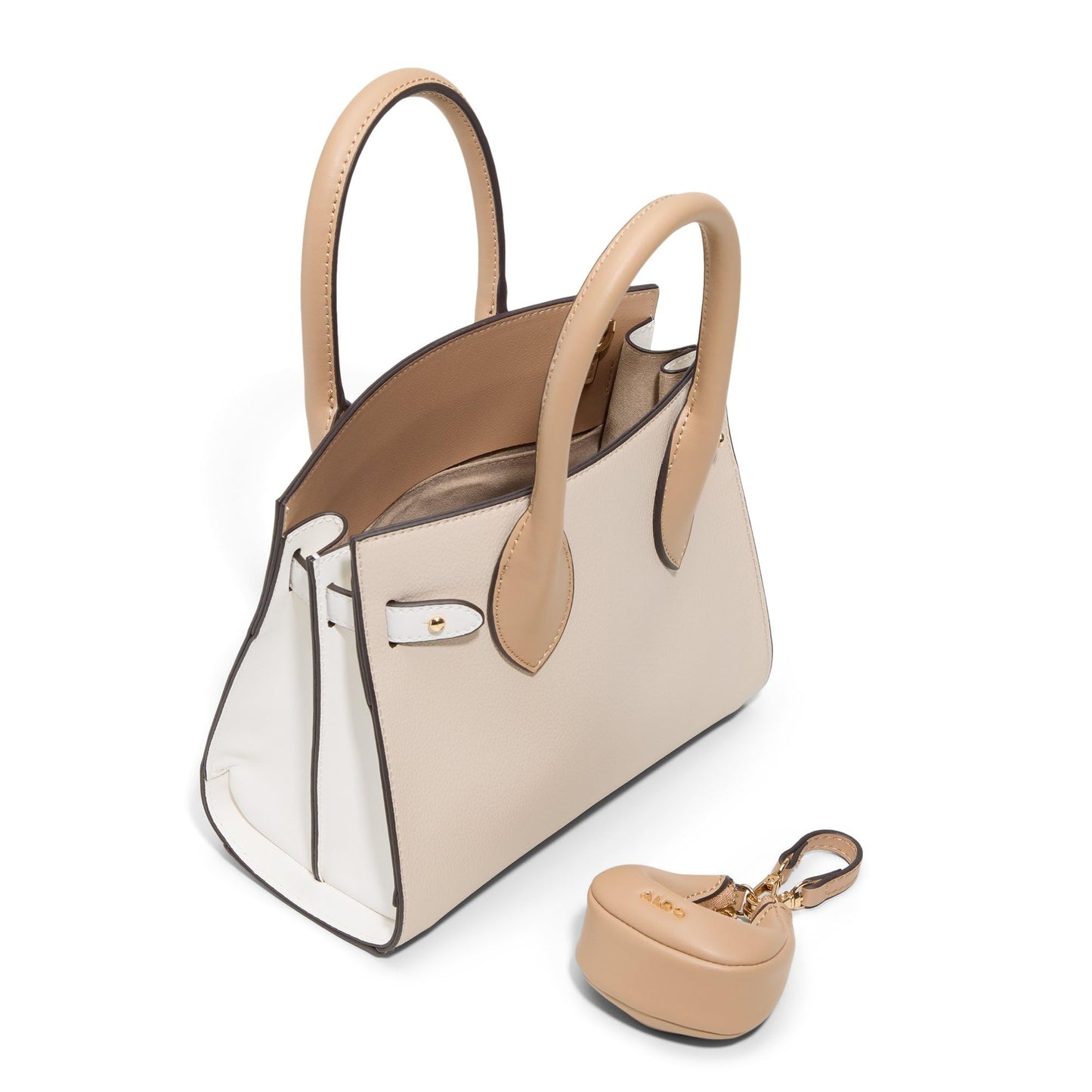 Aldo AURALIE Women's Beige Satchel