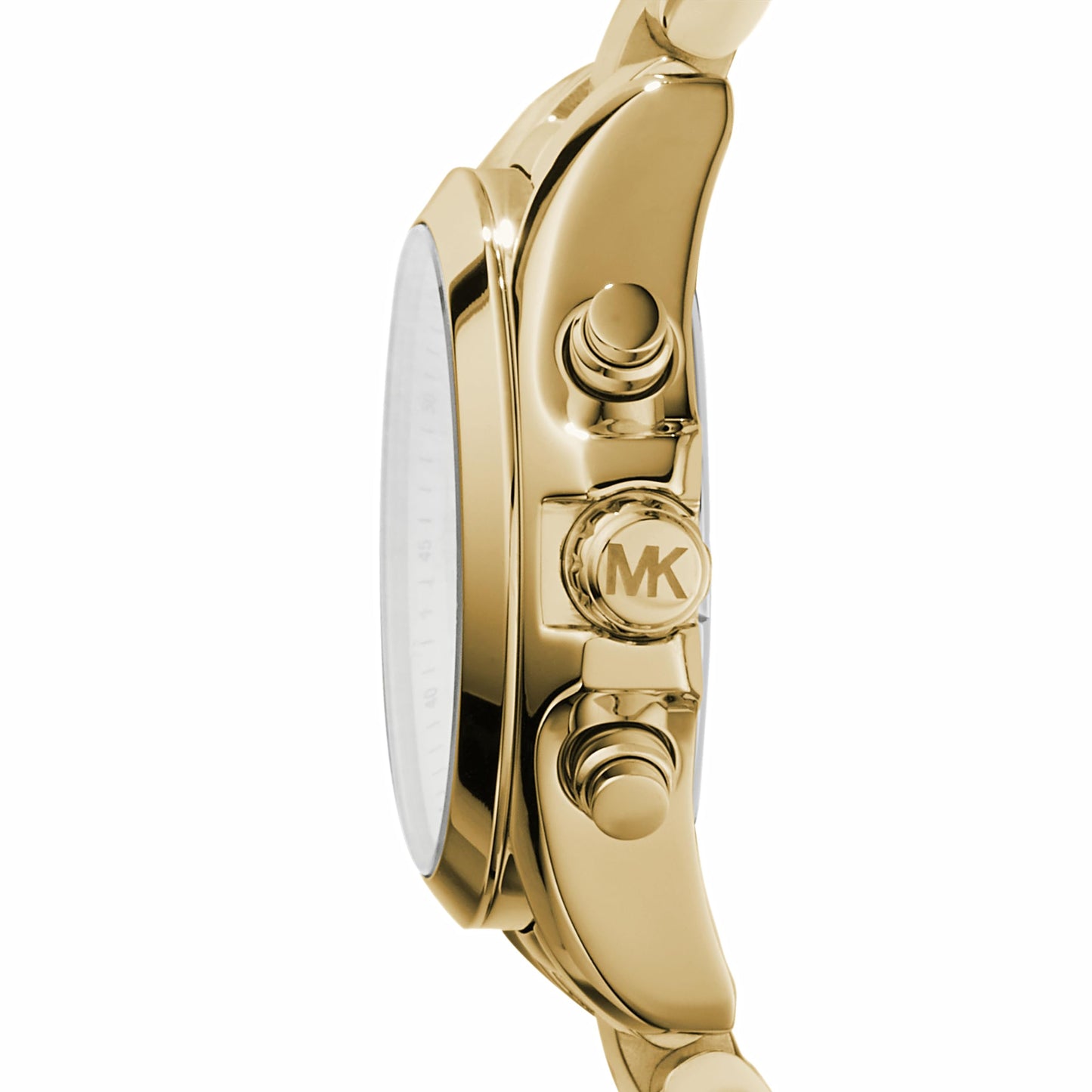 Michael Kors Mini Bradshaw Analog Gold Dial Women's Watch - MK5798