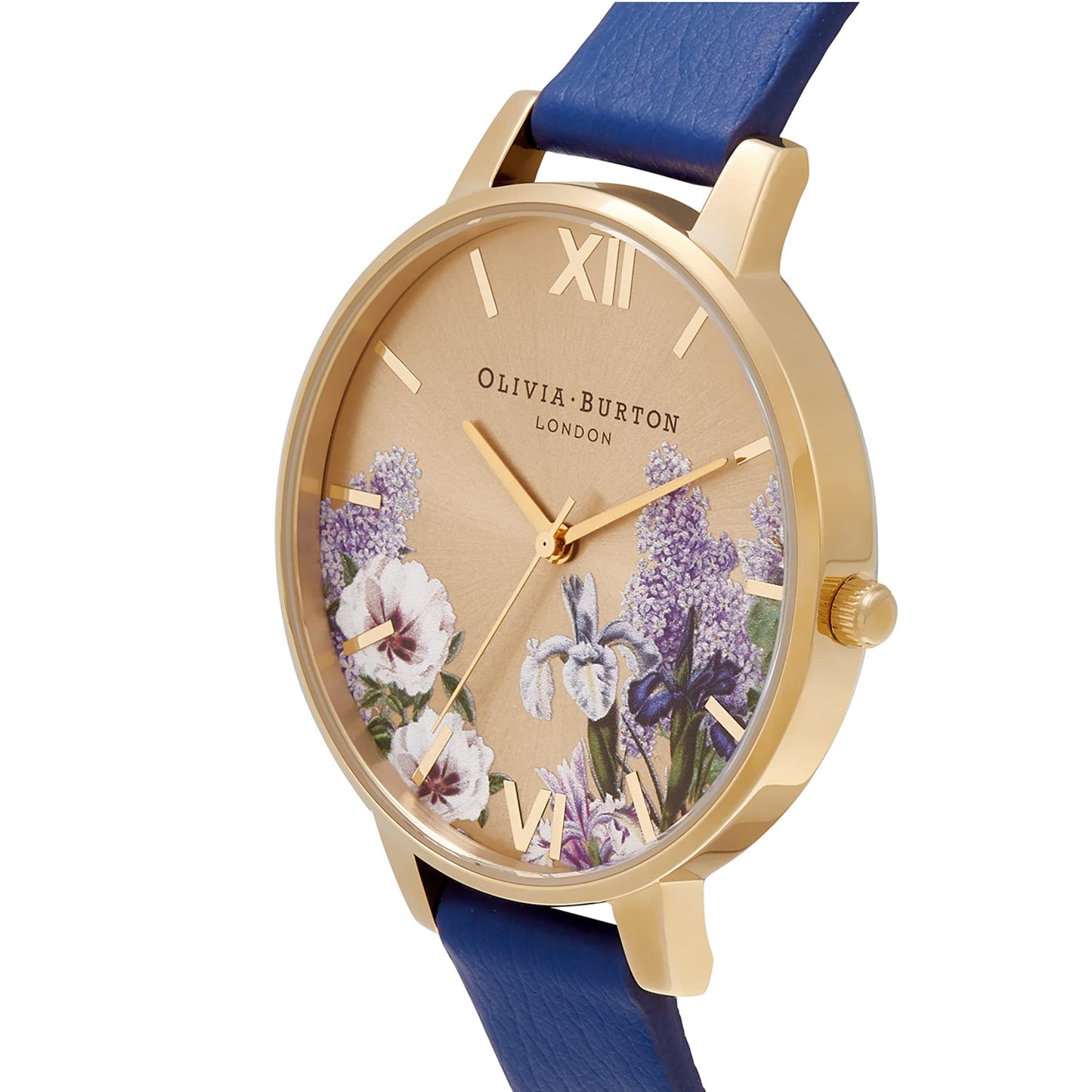 Olivia burton Secret Garden Analog Gold Dial Women's Watch-OB16FS108