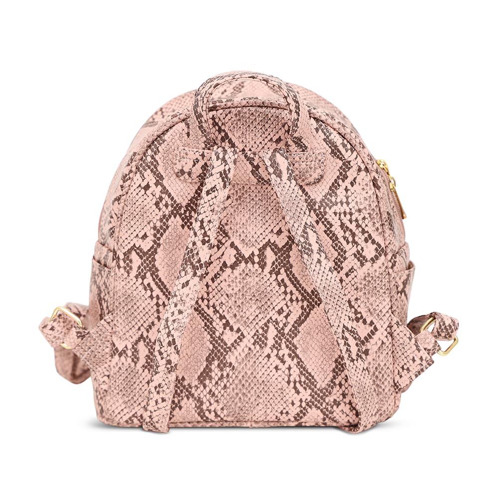 Caprese Canes Fashion Backpack for Women (Small, Blush)