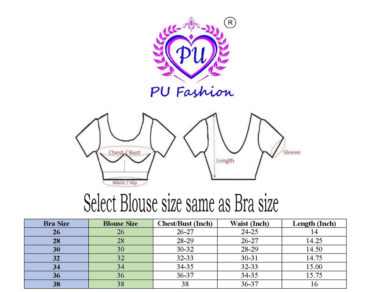 PU Fashion Stylish Golden Foil Stripe Designer Strechable Choli Katori Design Readymade Blouse for Women Comfort Round Neck Half Sleeves Red Size 40"