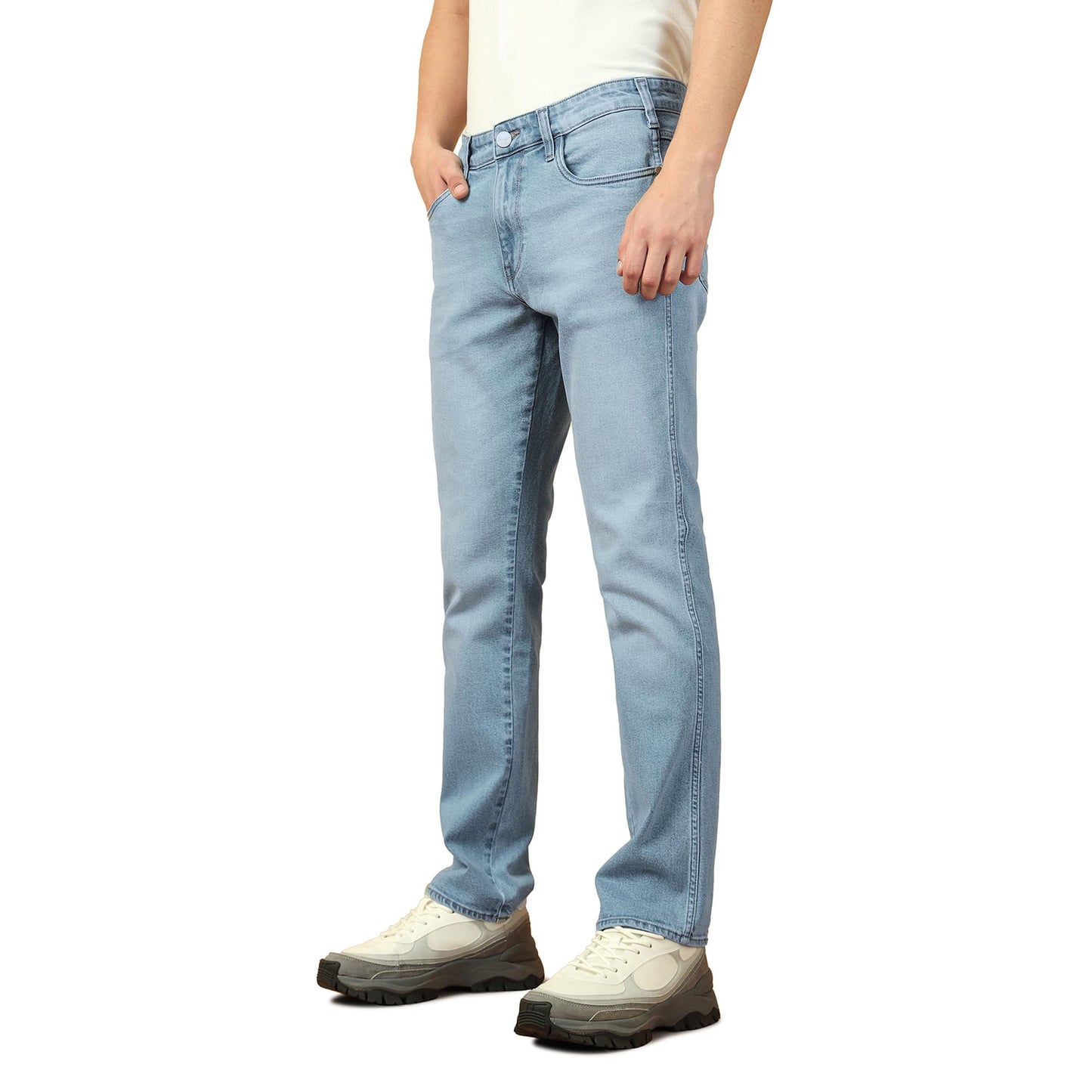 Wrangler Men's Regular Jeans (WMJN006836_Azure Blue_30)