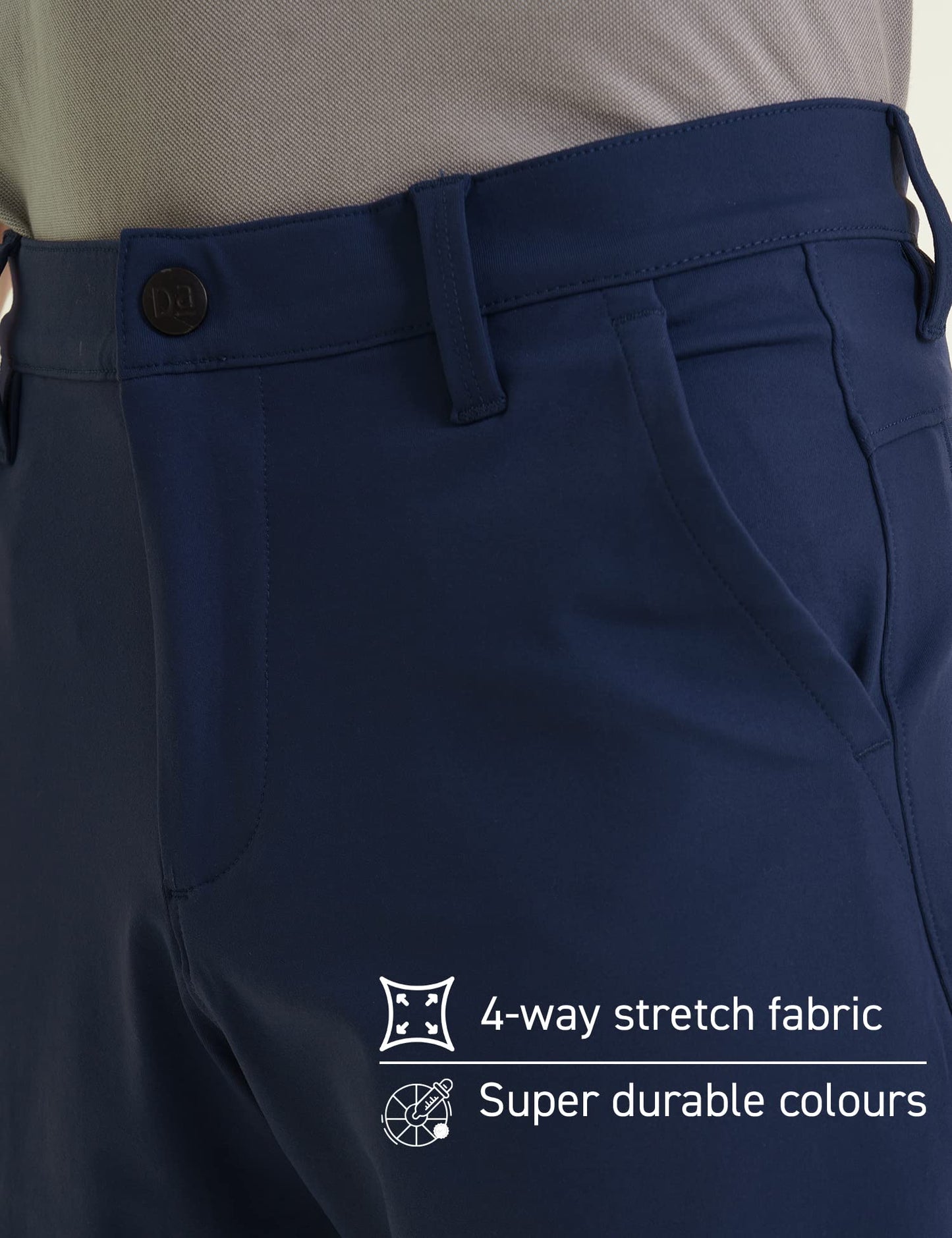 DAMENSCH Men's Chino Shorts (Dam-FSHT-JIB-M_Blue_M)