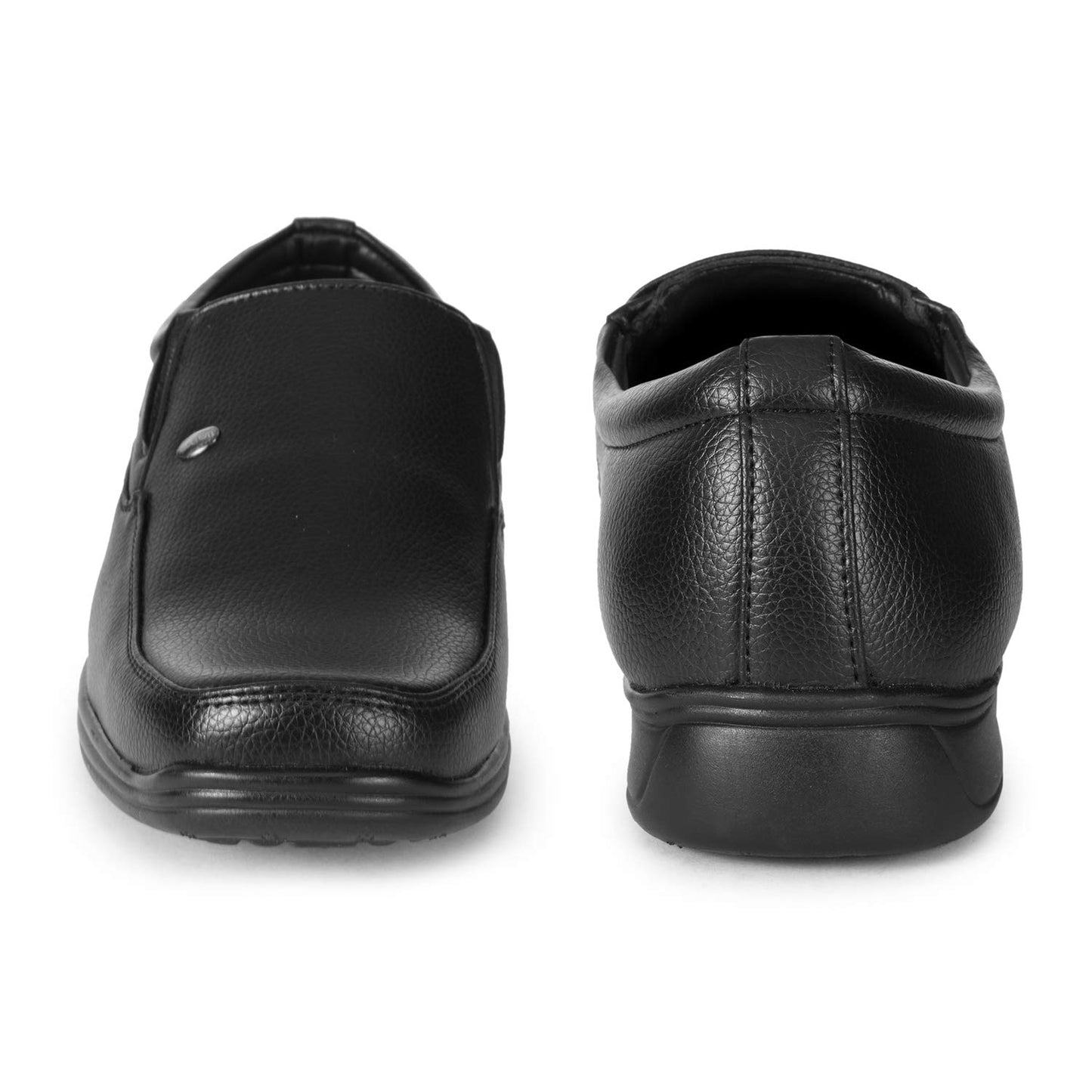 Action Shoes Men's Synthetic Leather Black Formal Shoes (9 UK/India)