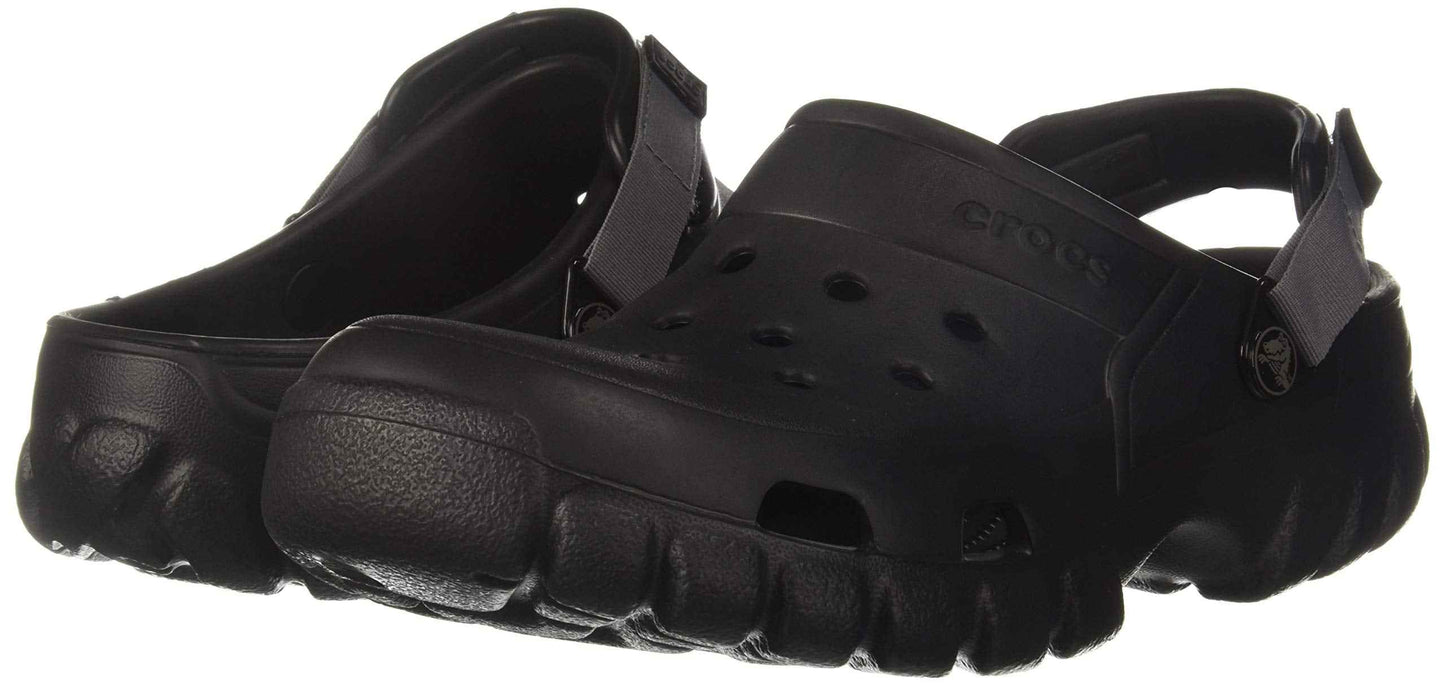 crocs unisex-adult Off-road Sport Clog Black/Graphite Clog - 10 UK Men (M11) (202651-02S)