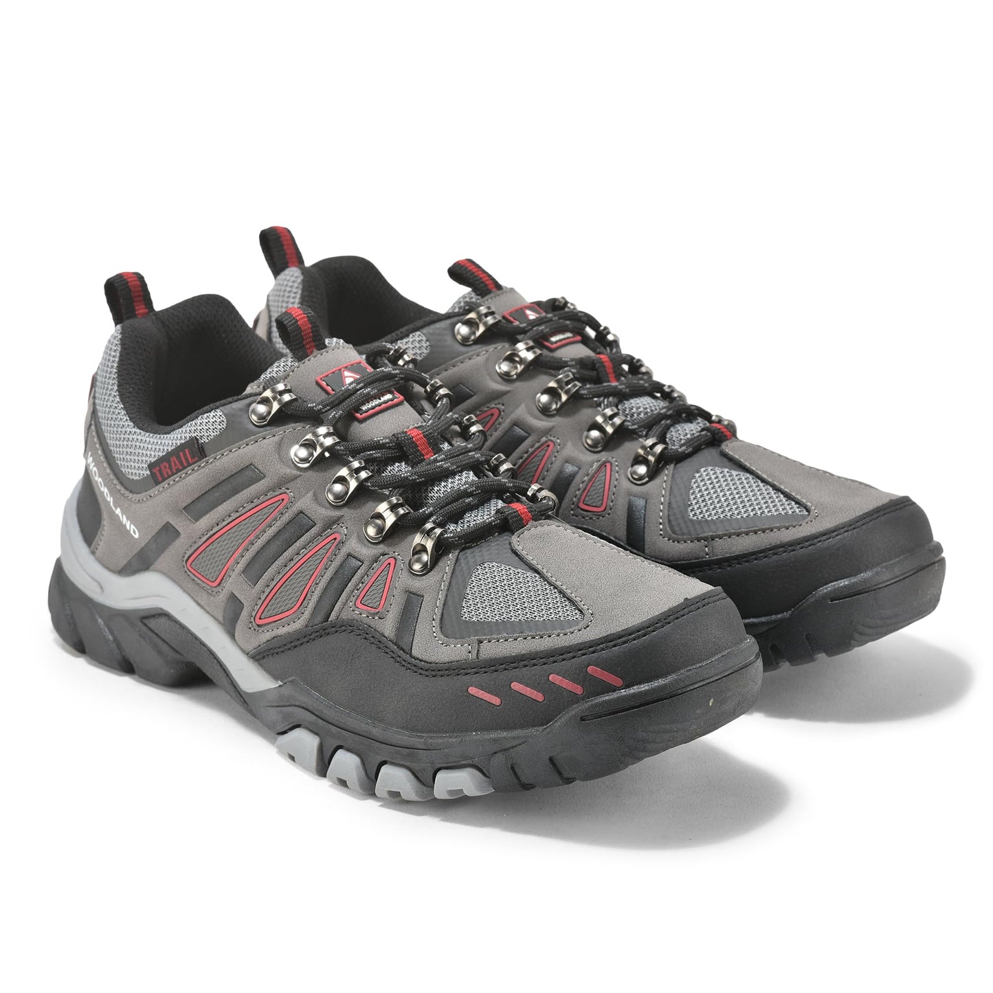 Woodland Men's Grey MESH Sports Shoes-9 UK (43EURO) (22YG200HS)
