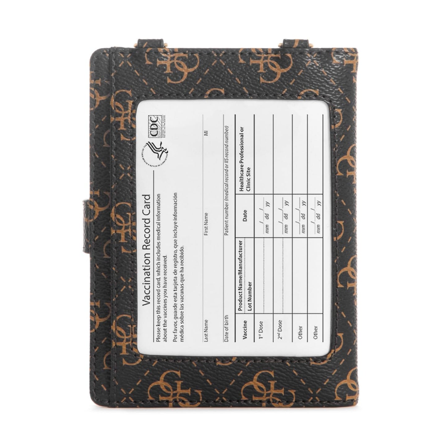 Guess Women's Black Printed Wallet| Ladies Purse Handbags | Gift For Ladies
