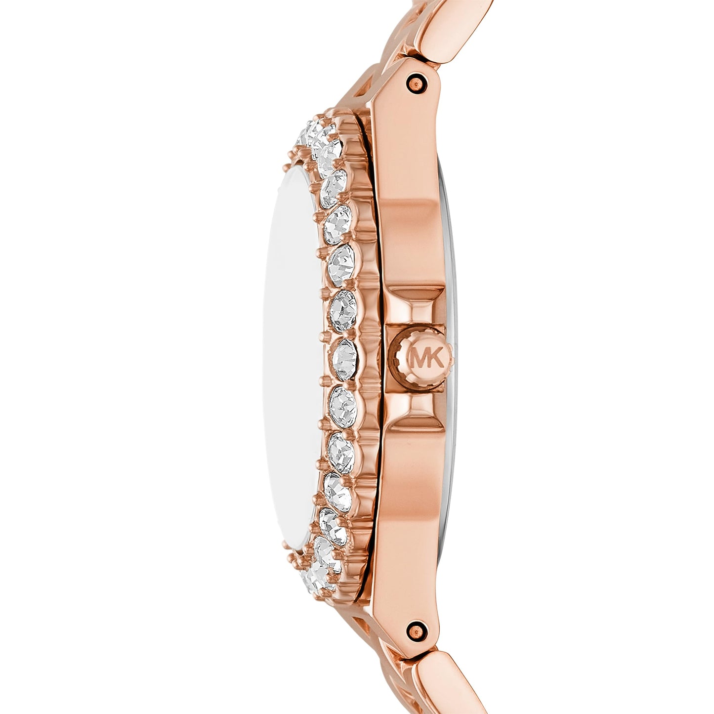 Michael Kors Analog Pink Dial Women's Stainless Steel Watch-Mk7396