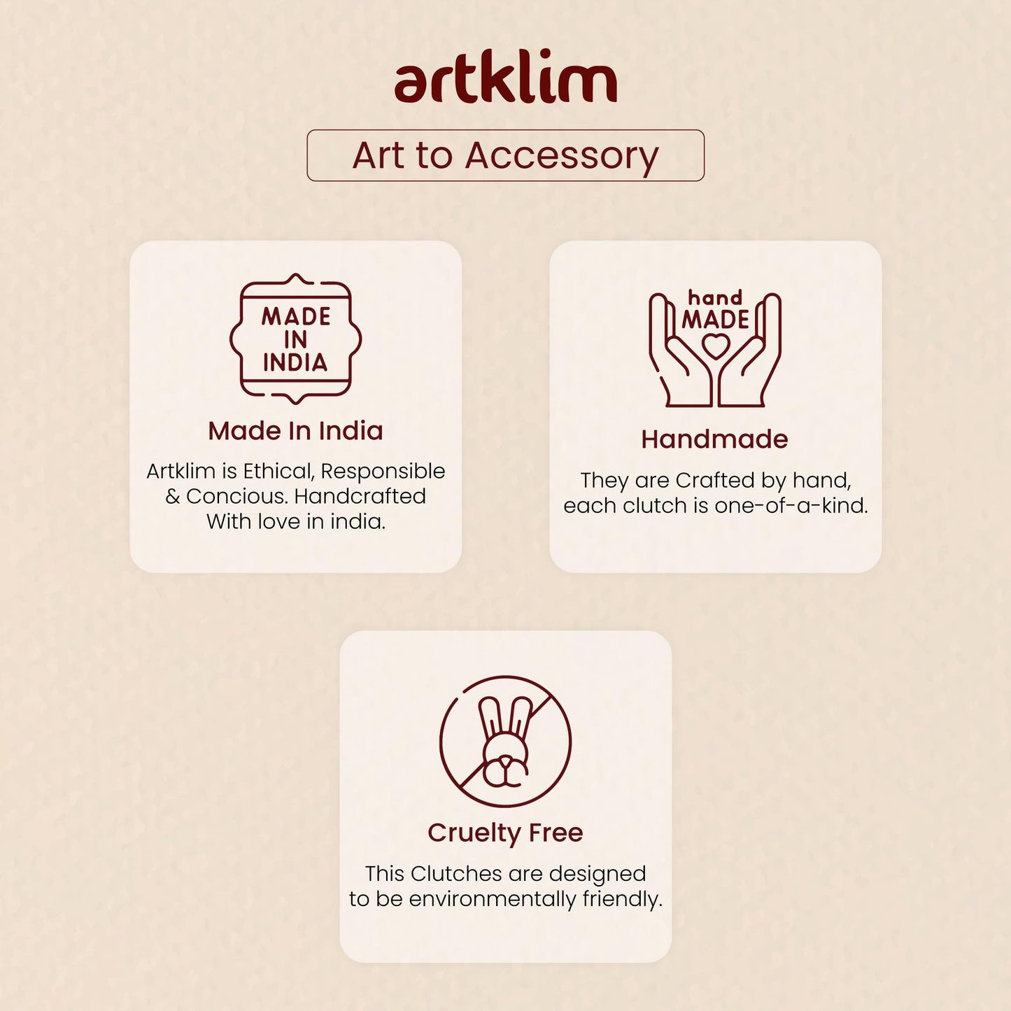 Artklim Oval Shaped Clutch Bag For Women With Detacheble Strap | Gifts For Women & Girls