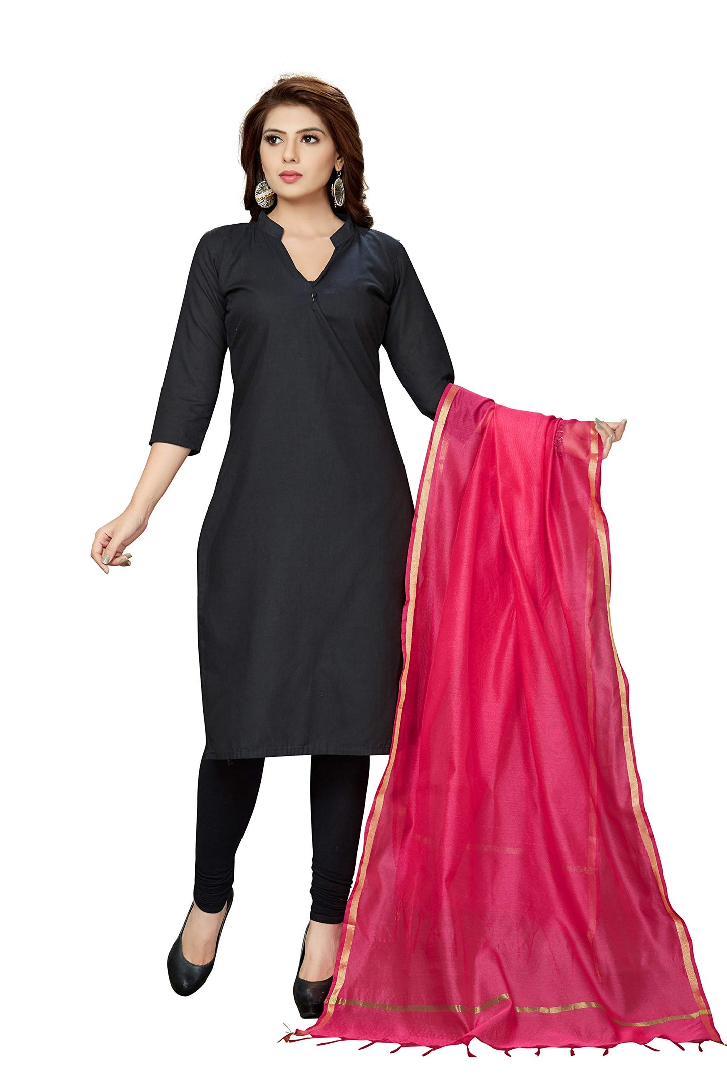 Rani Saahiba Women's Art Silk Synthetic Dupatta