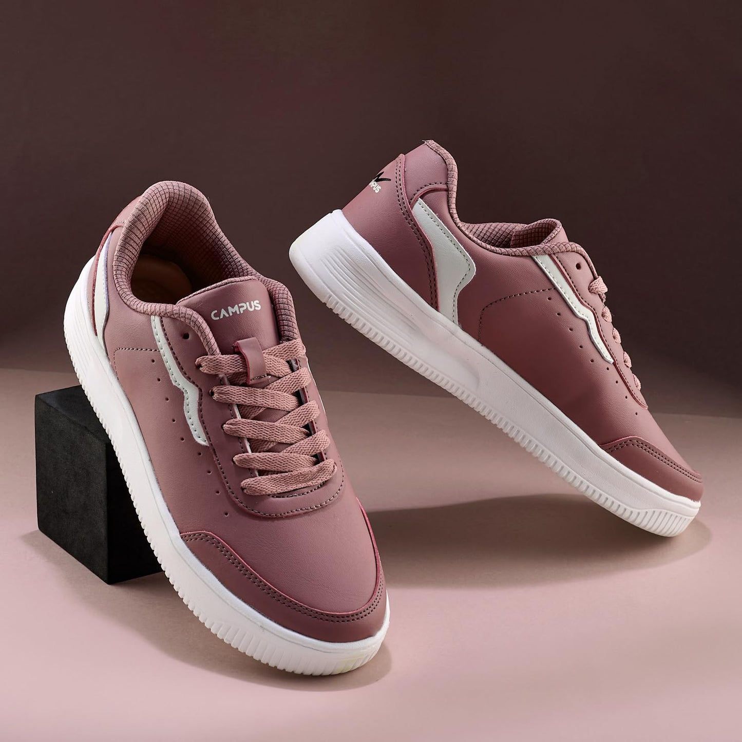 Campus Women's OGL-10 Mauve/Off.WHT Sneakers - 5UK/India OGL-10
