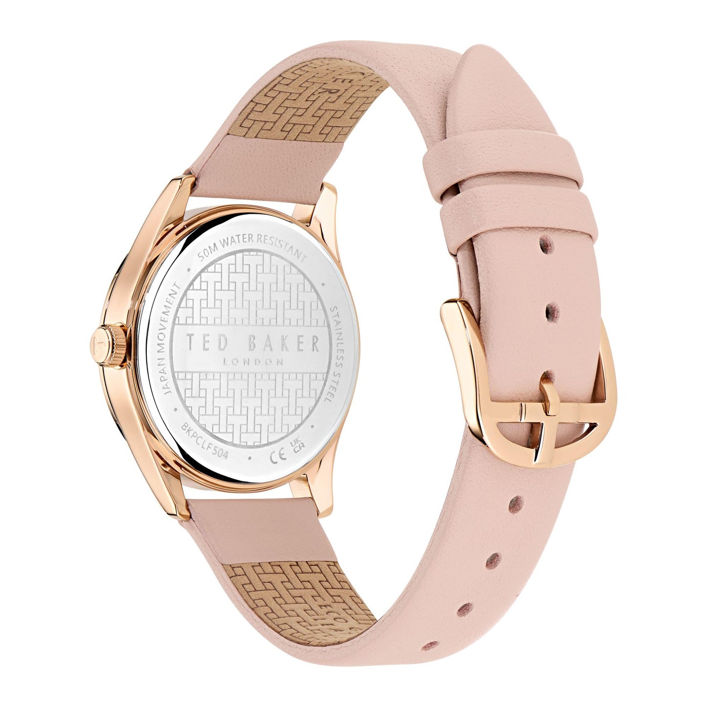 Ted Baker Fashion 34 mm Rose Gold Dial Women Watch- BKPCLF504