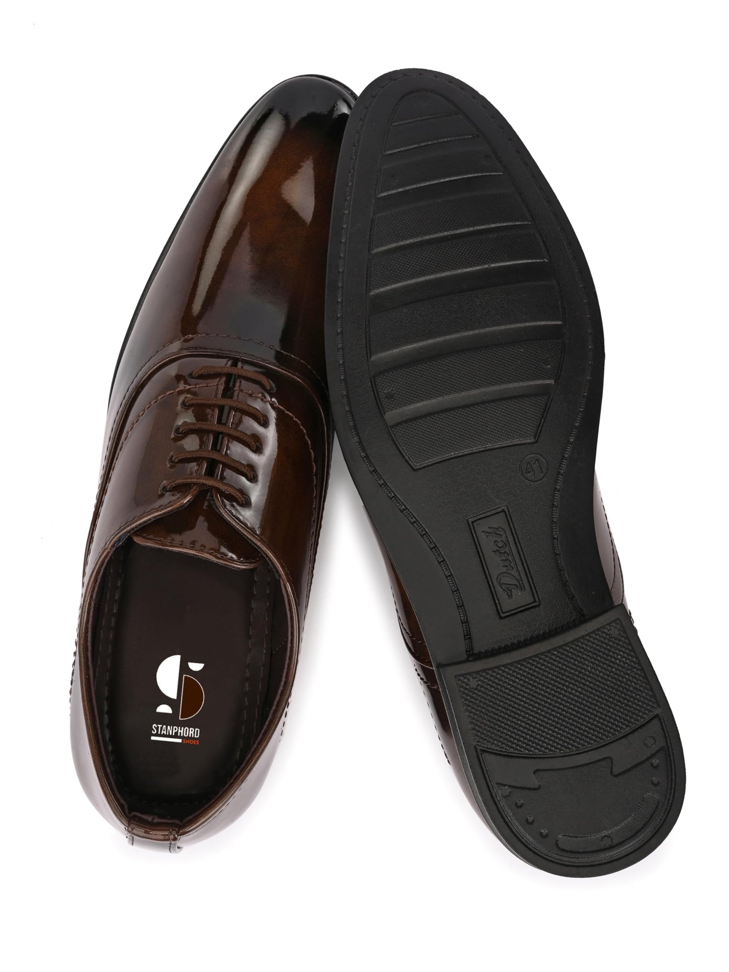STANPHORD Men's Breeze Tan Formal Shoes_10 UK (IMPSL 15001)