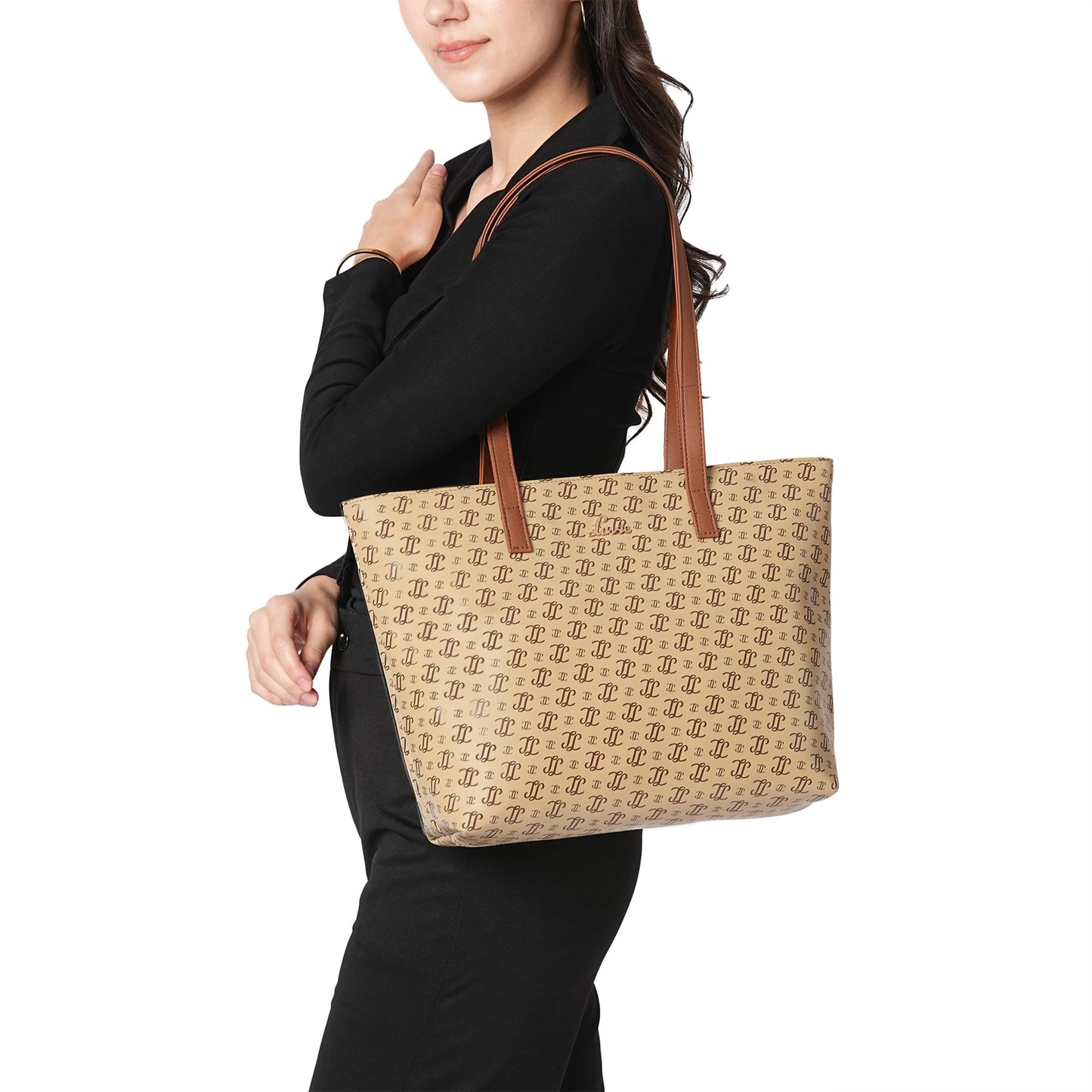 Lavie Women’s Mono LL Adele Tote Bag for Women | Tote Handbag for Work | Ladies purse | Stylish Shoulder Bag | Gift for Women