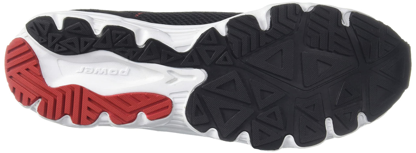 Power Aero E Men's Black Sports Shoes - 8 UK (8396001)