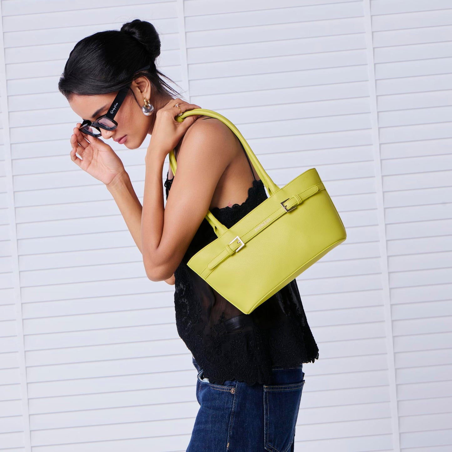 Miraggio Ines Shoulder Bag (Green)