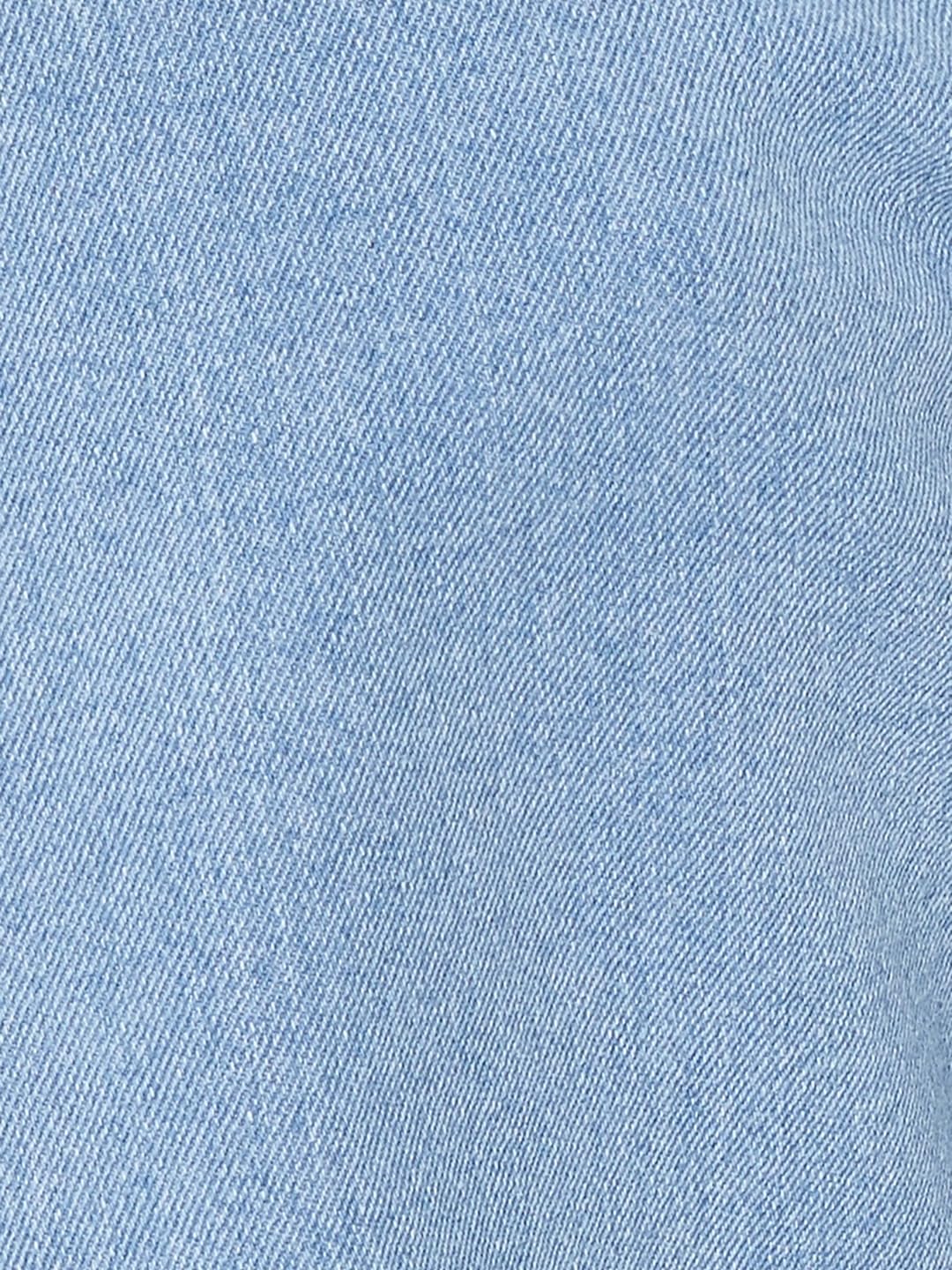 Max Men Washed Straight Fit Jeans (Blue_38)