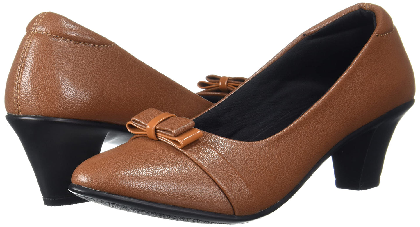 Mochi Women's Tan Pump (31-4802)