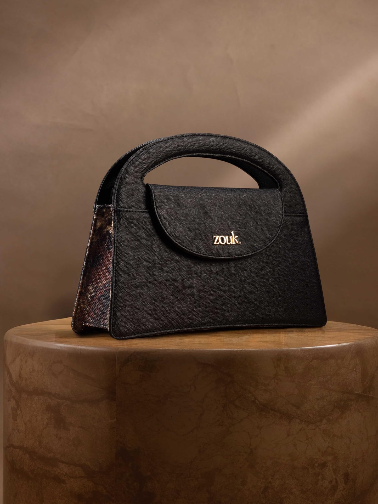 ZOUK Malabar Cascades Rhea Kapoor Sling Bag | Stylish Vegan Leather Crossbody Bag for Women | Browns