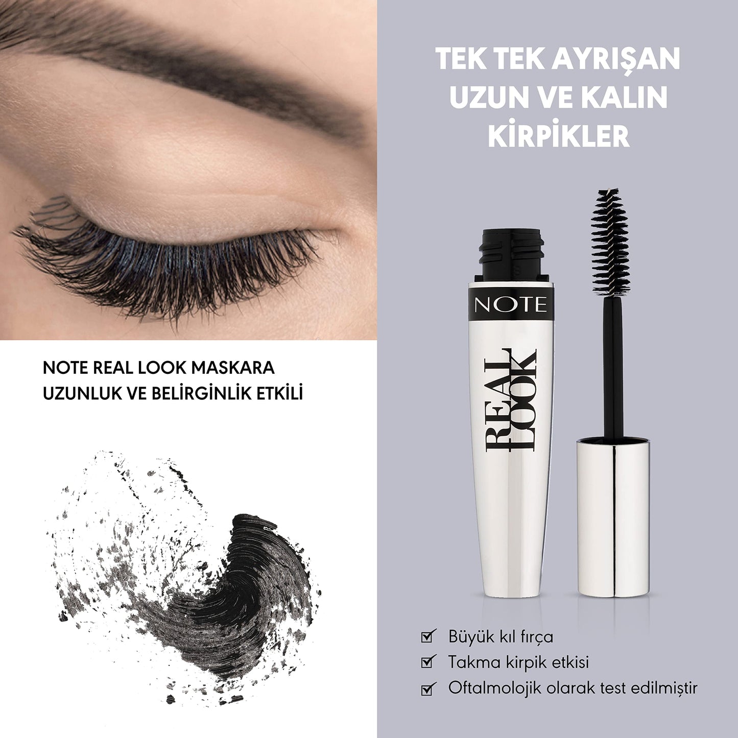 Note REAL LOOK MASCARA
