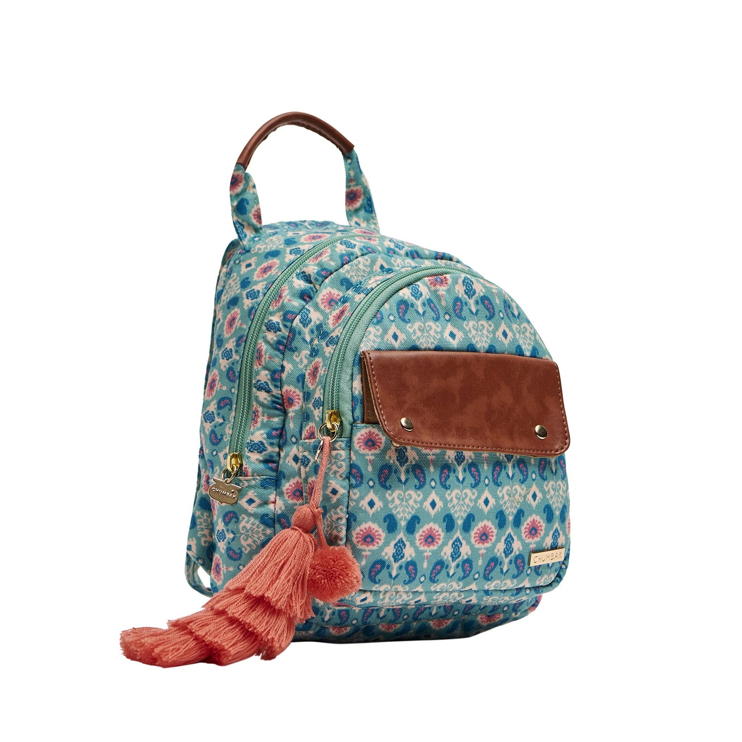 Chumbak Backpack for Women | Stylish Canvas Laptop Bag | Office Bag, College Essentials, and Travel Backpack for Girls