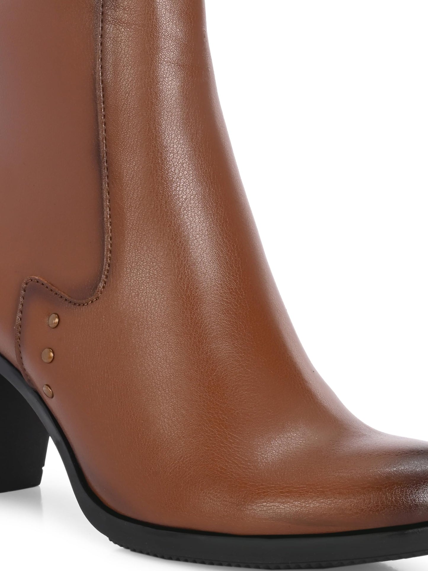 Delize Tan Women high heel ankle boots 67320-41