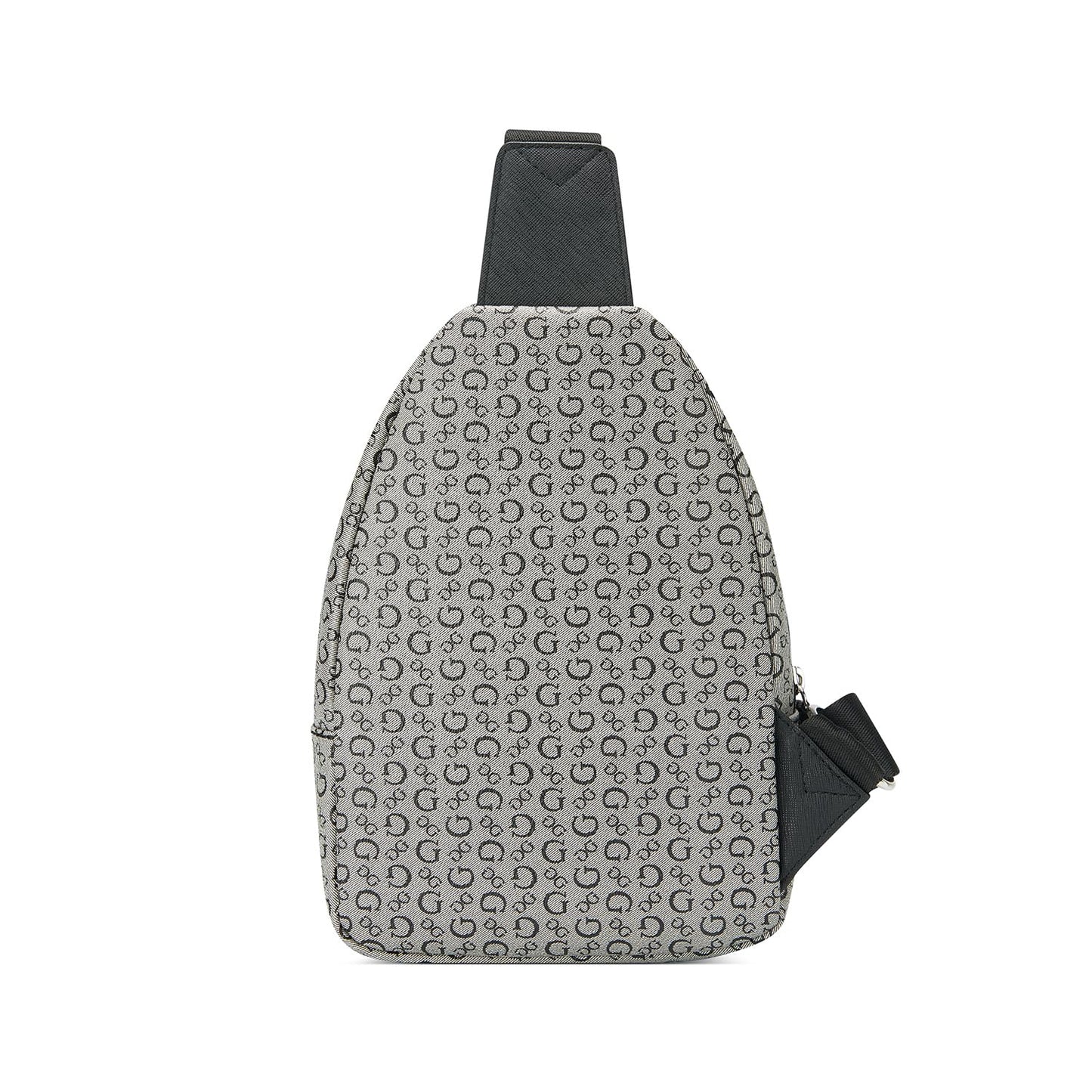 GUESS Women's Grey Printed Backpack| Ladies Purse Handbags | Gift For Ladies