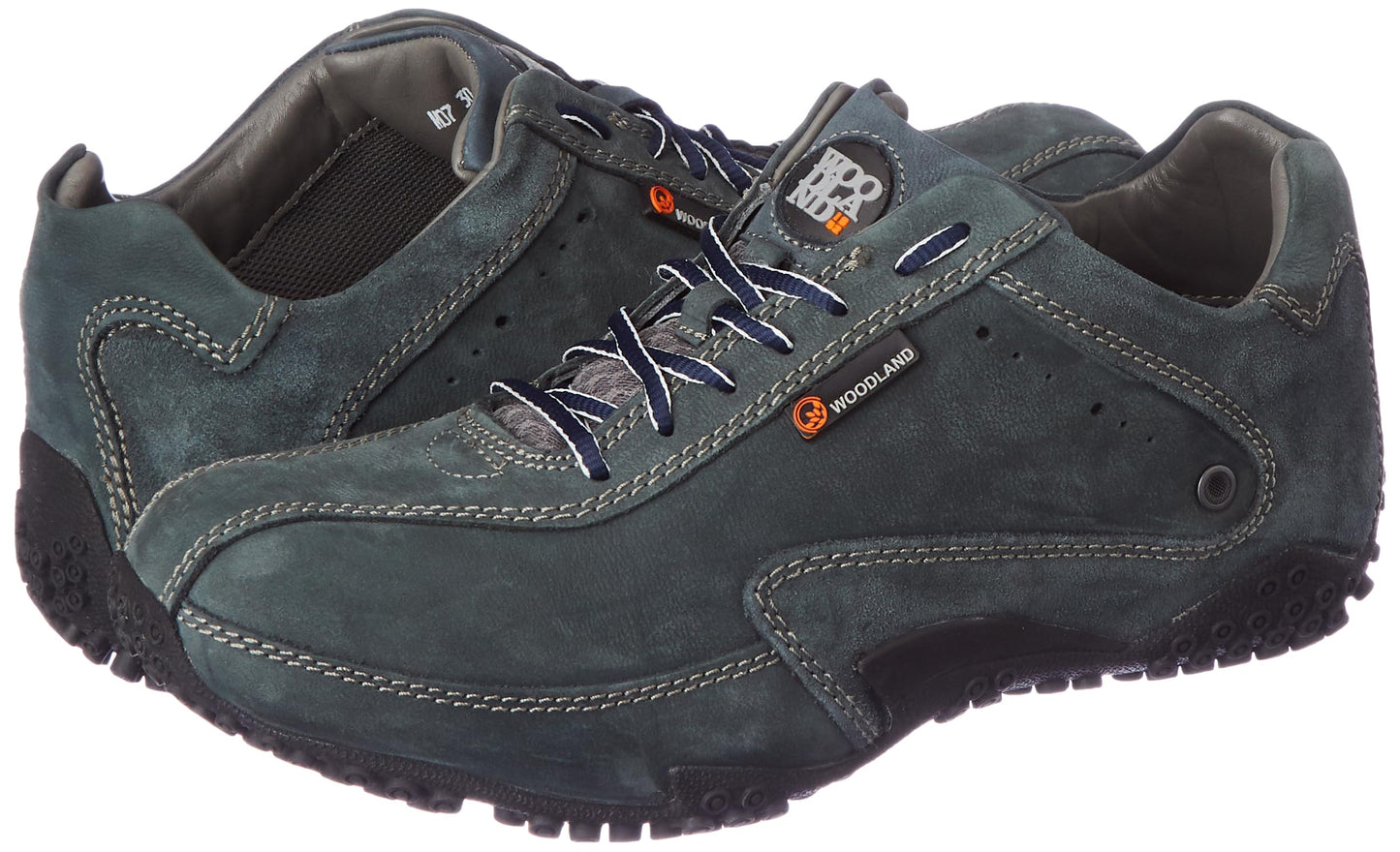 Woodland Men's Dnavy 4 Leather Casual Shoe-8 UK (42 EU) (GC 3051118ONW)