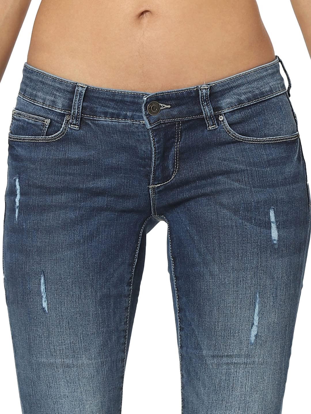 ONLY Skinny Fit Jeans (15282677_Medium Blue Denim_28)