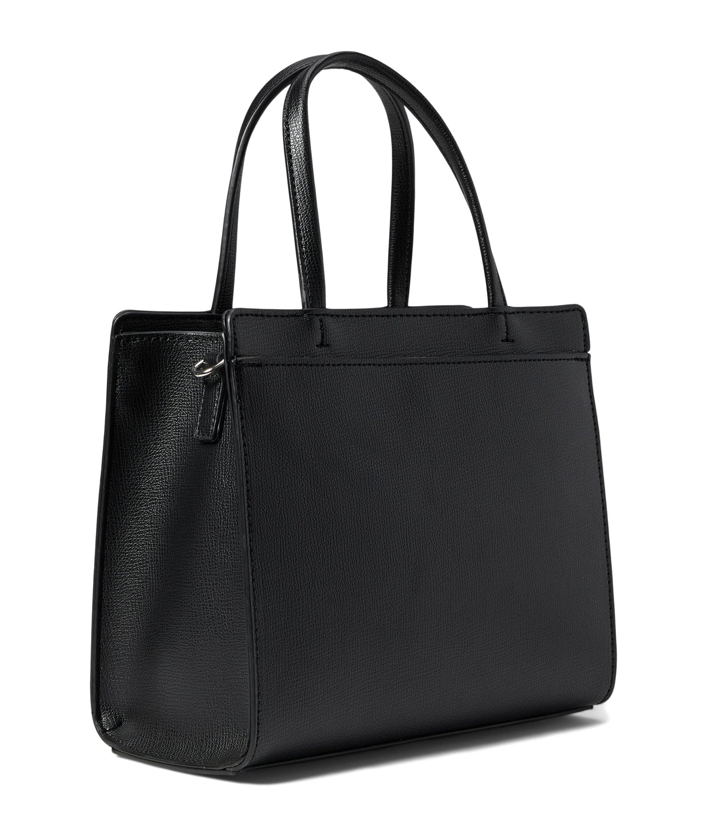 KARL LAGERFELD Maybelle Satchel, Black/Stone, One Size